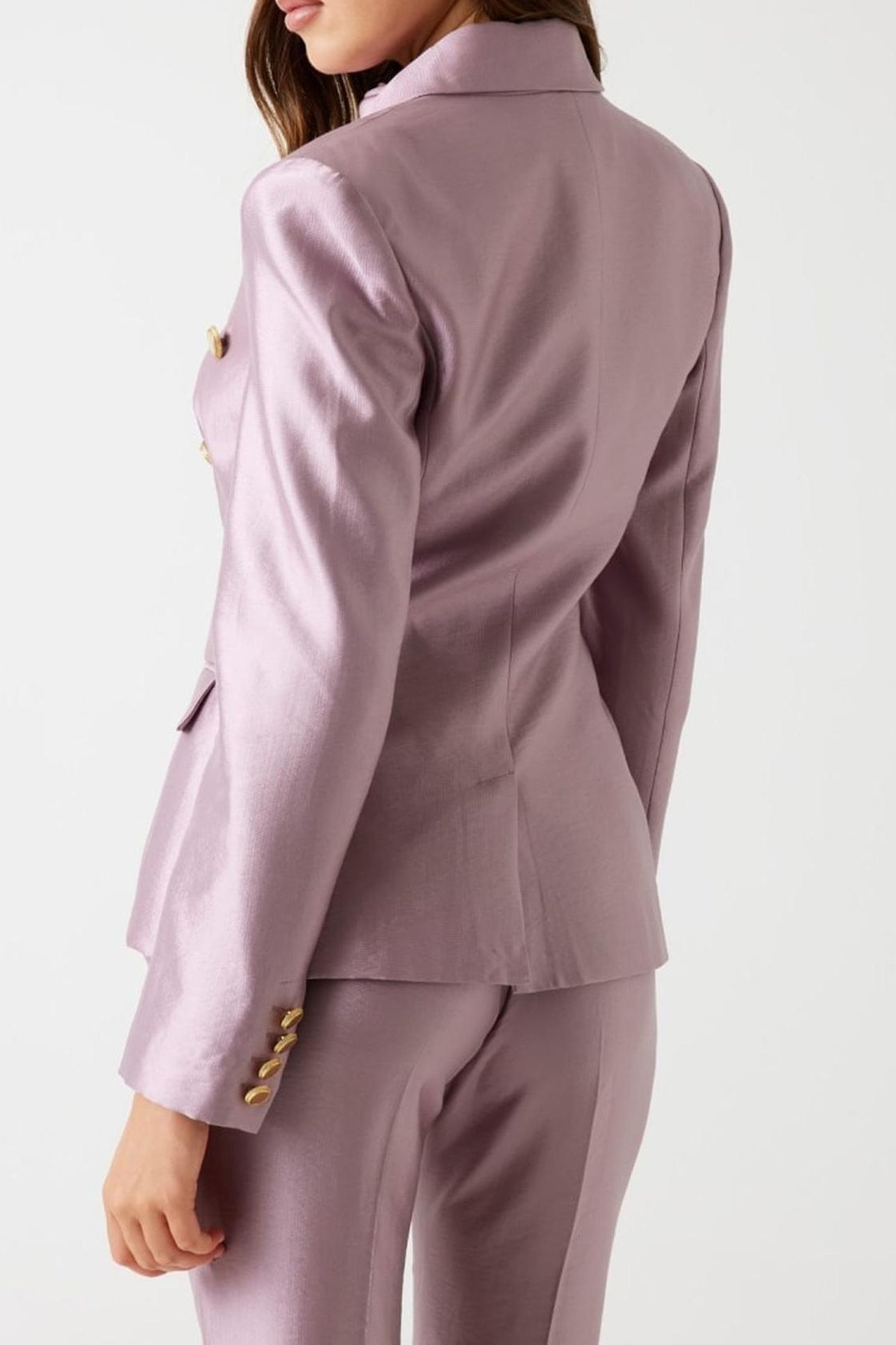MILLA DOUBLE BREAST MAUVE BERRY 5