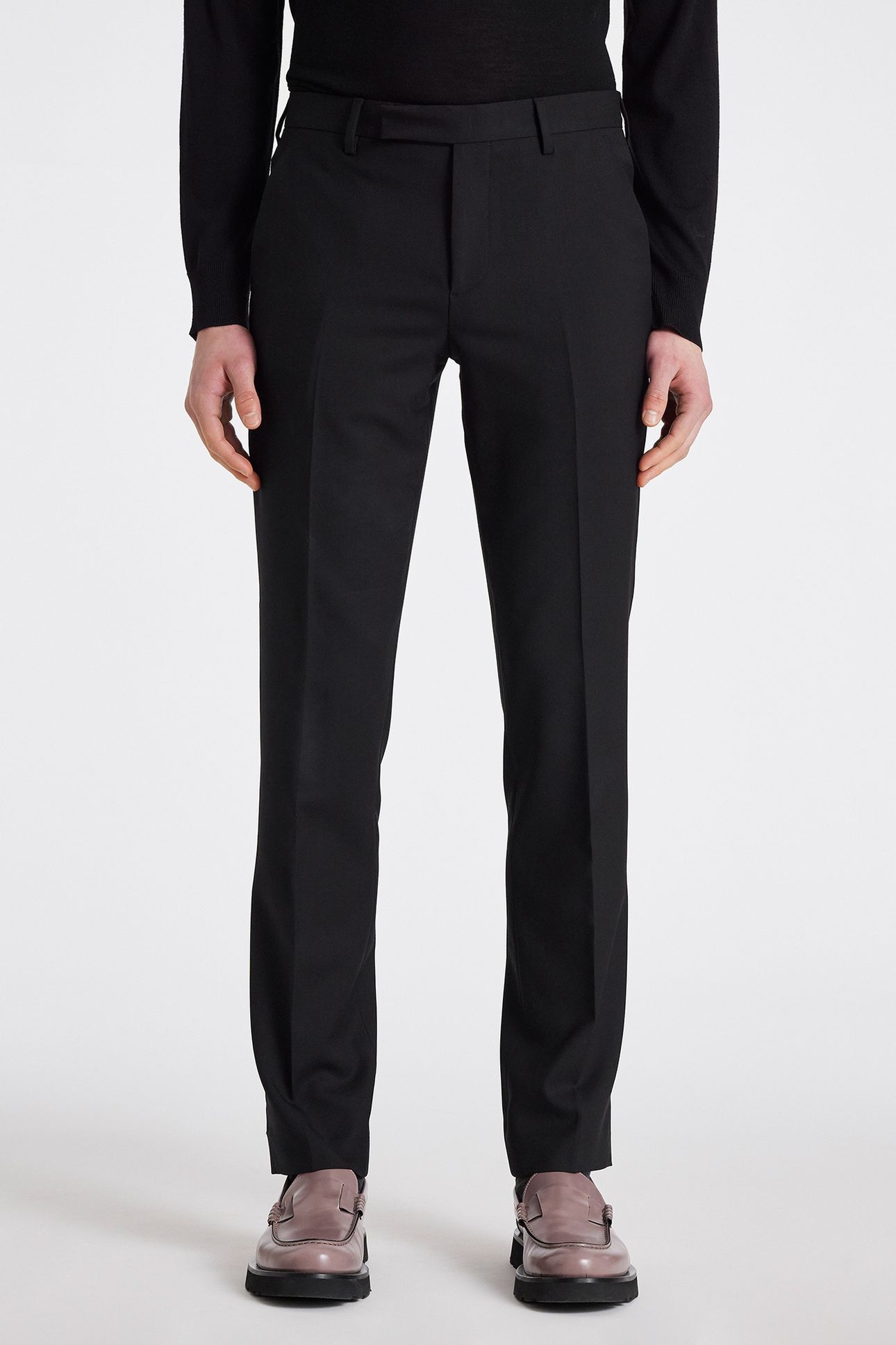 GENTS SLIM FIT TROUSER BLACK 1