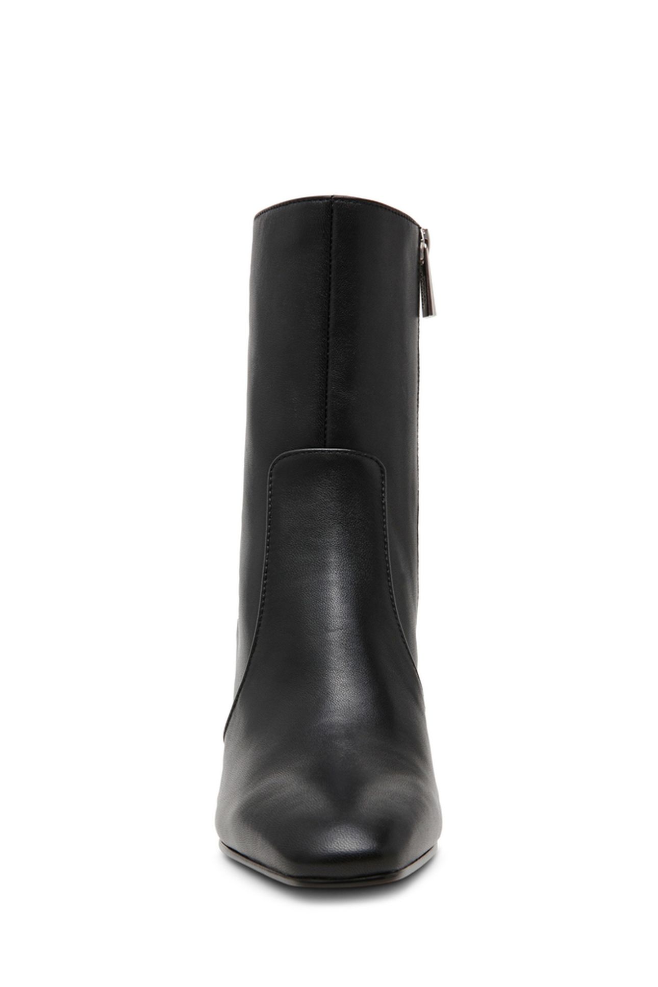 CROSSBAR BOOTIES BLACK LEATHER 2