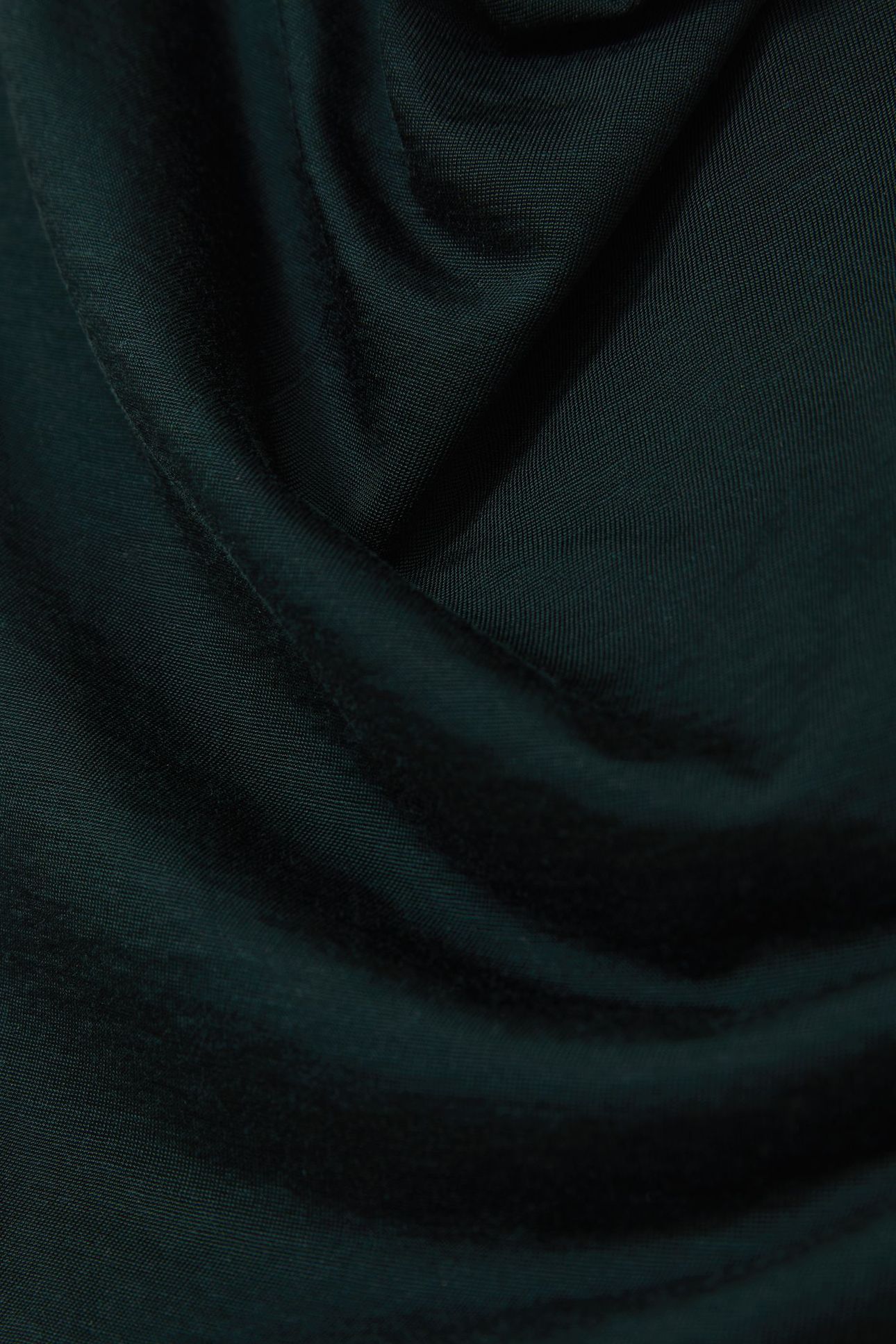 COWL NECK TOP GREEN 5