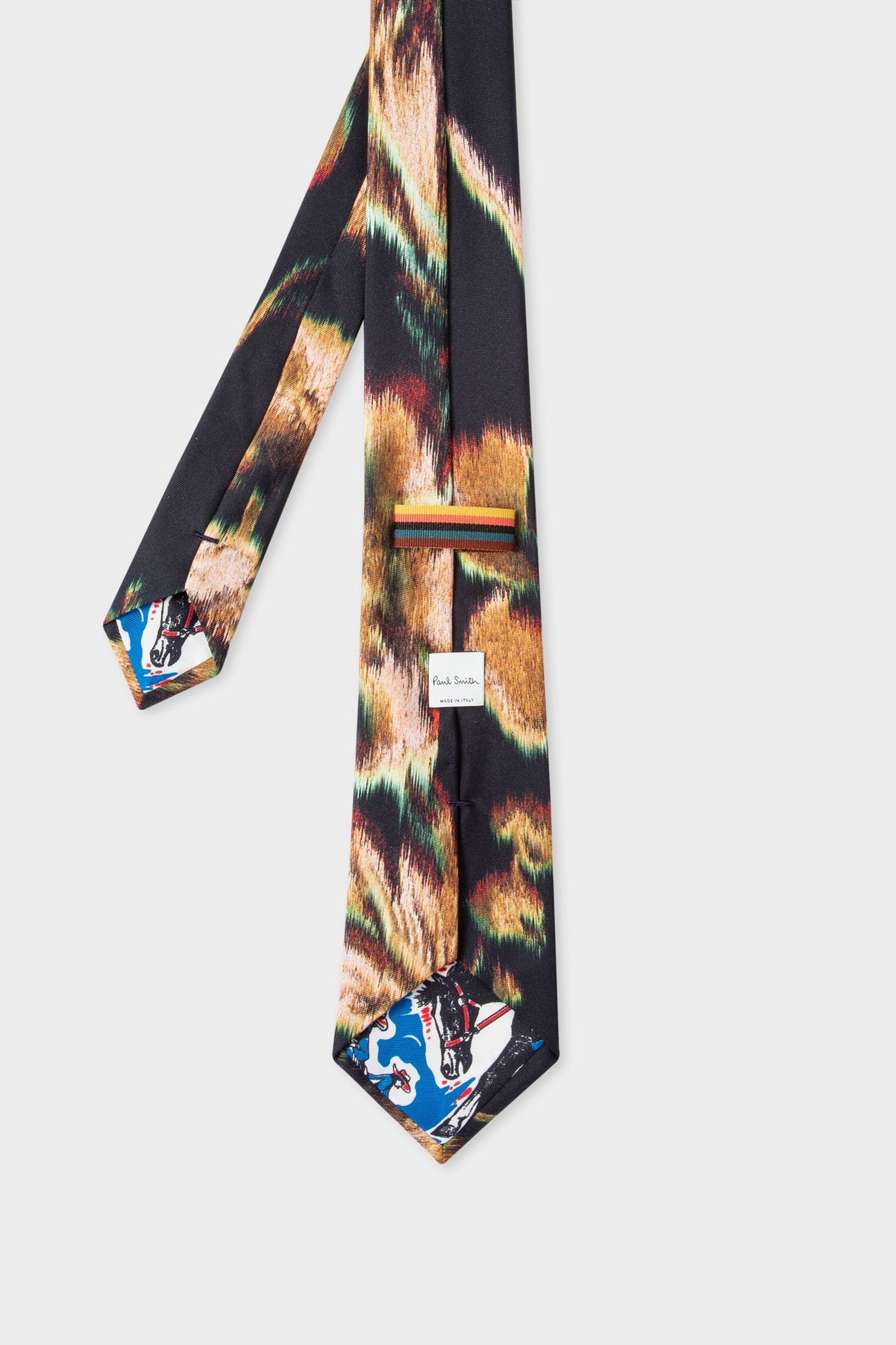 MEN TIE ROSE BLACK 2