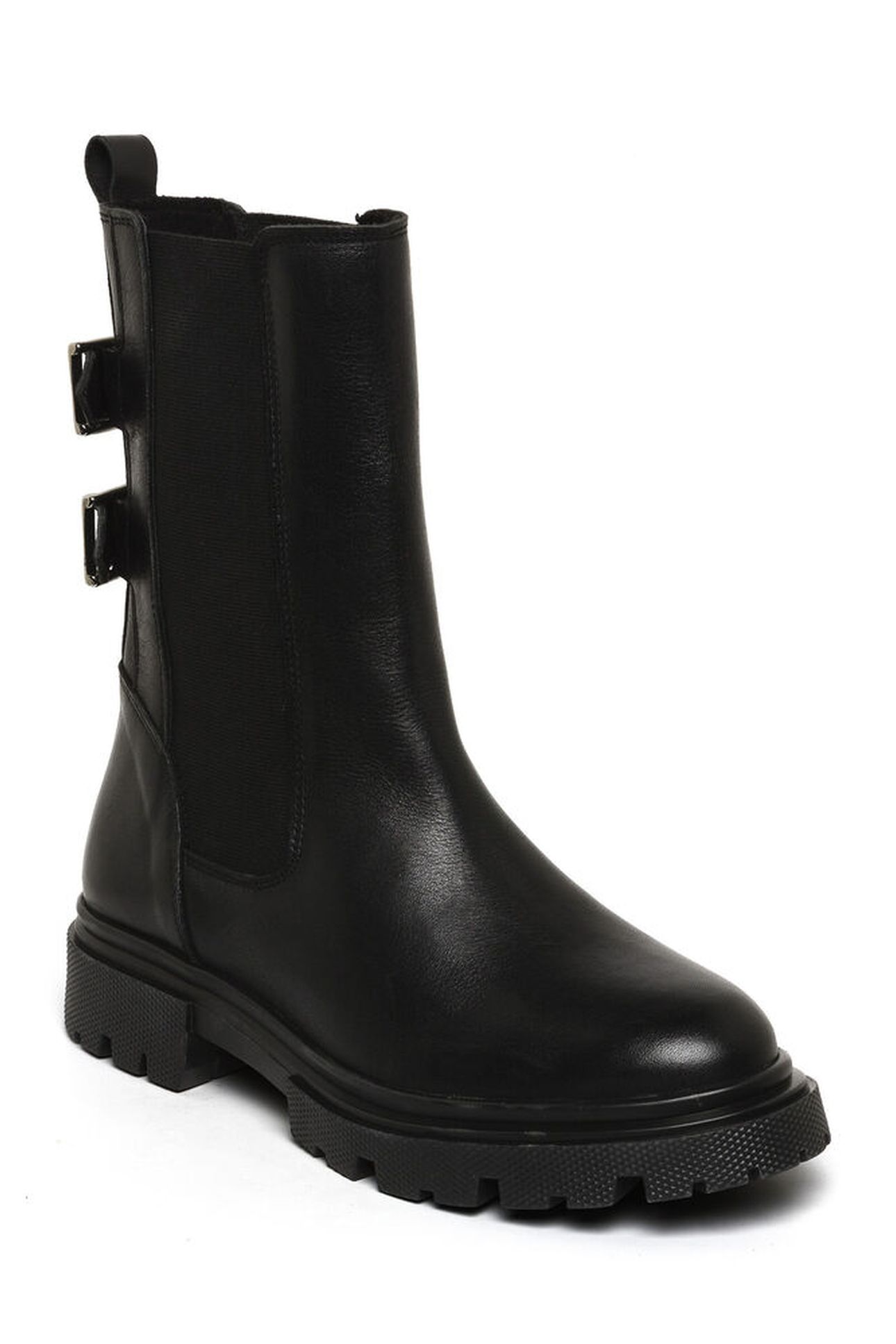 RAMY BOOTIES BLACK LEATHER 3