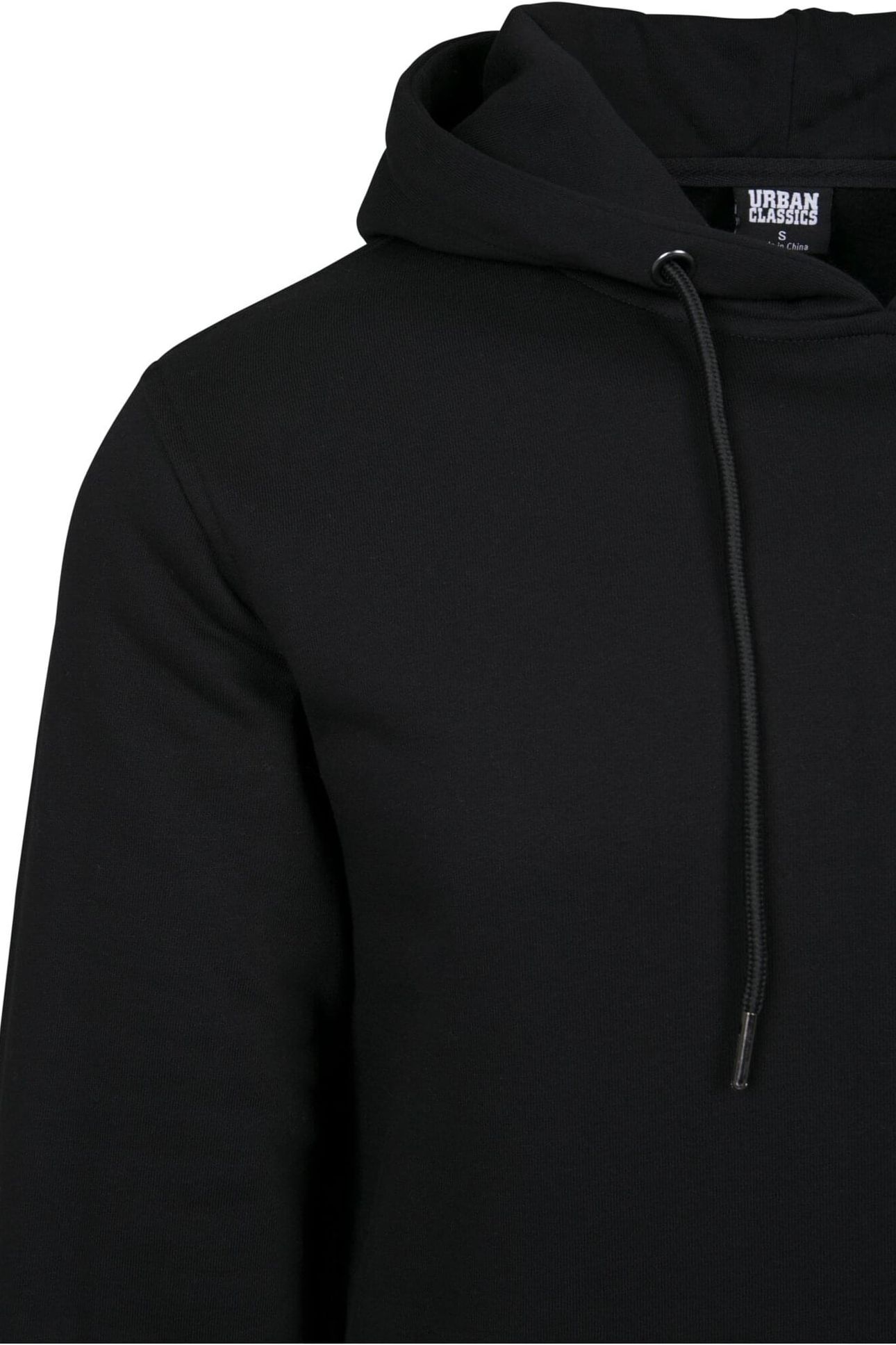 BASIC TERRY HOODY BLACK 8