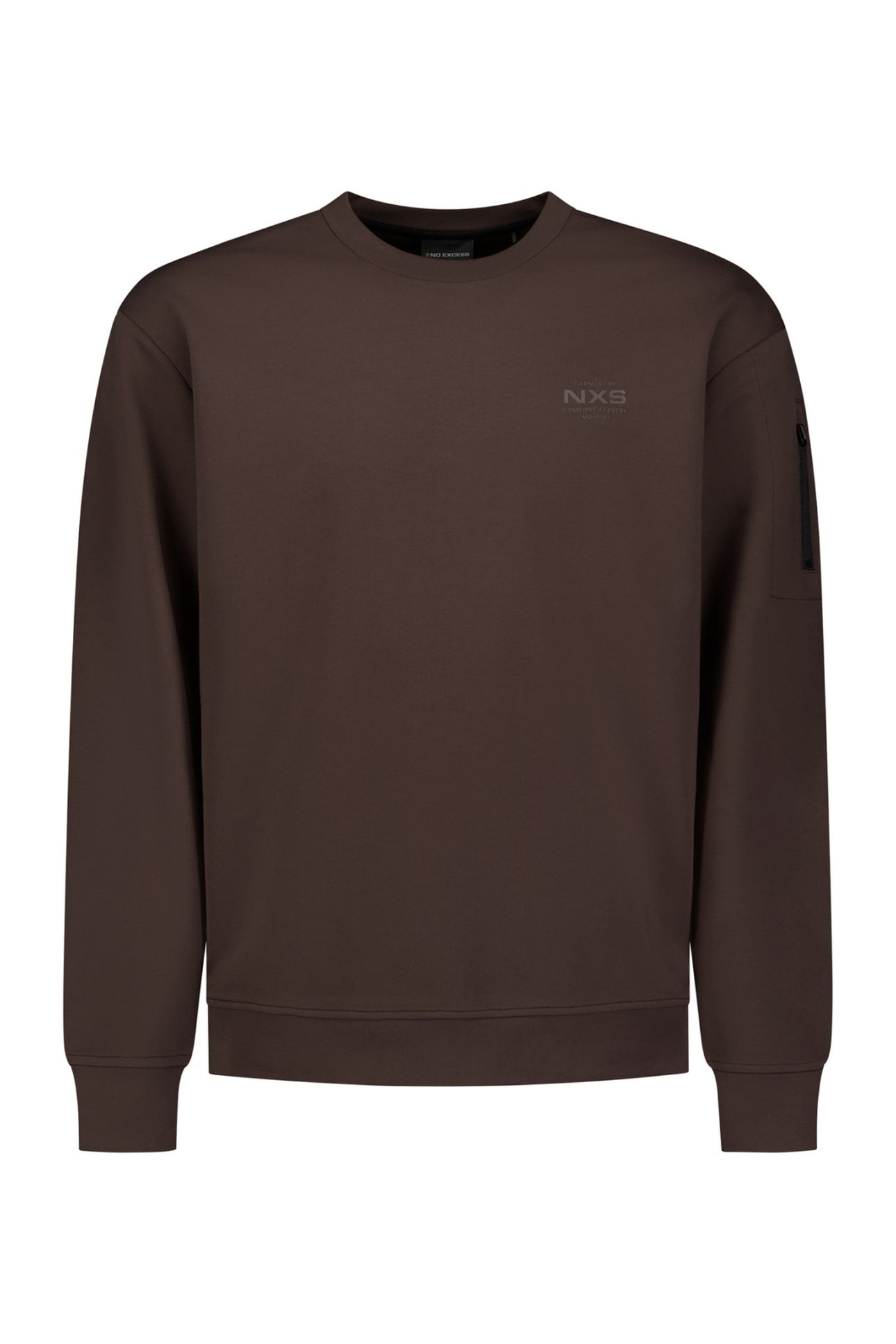 SWEATER CREWNECK DARK BROWN 5