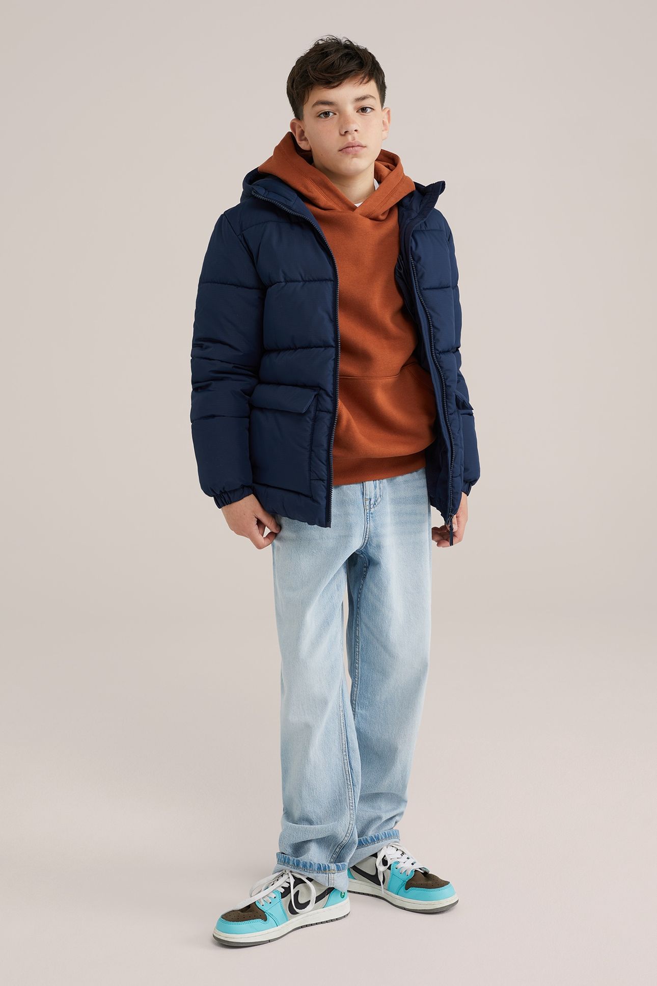 SWEATER RUST BROWN 1