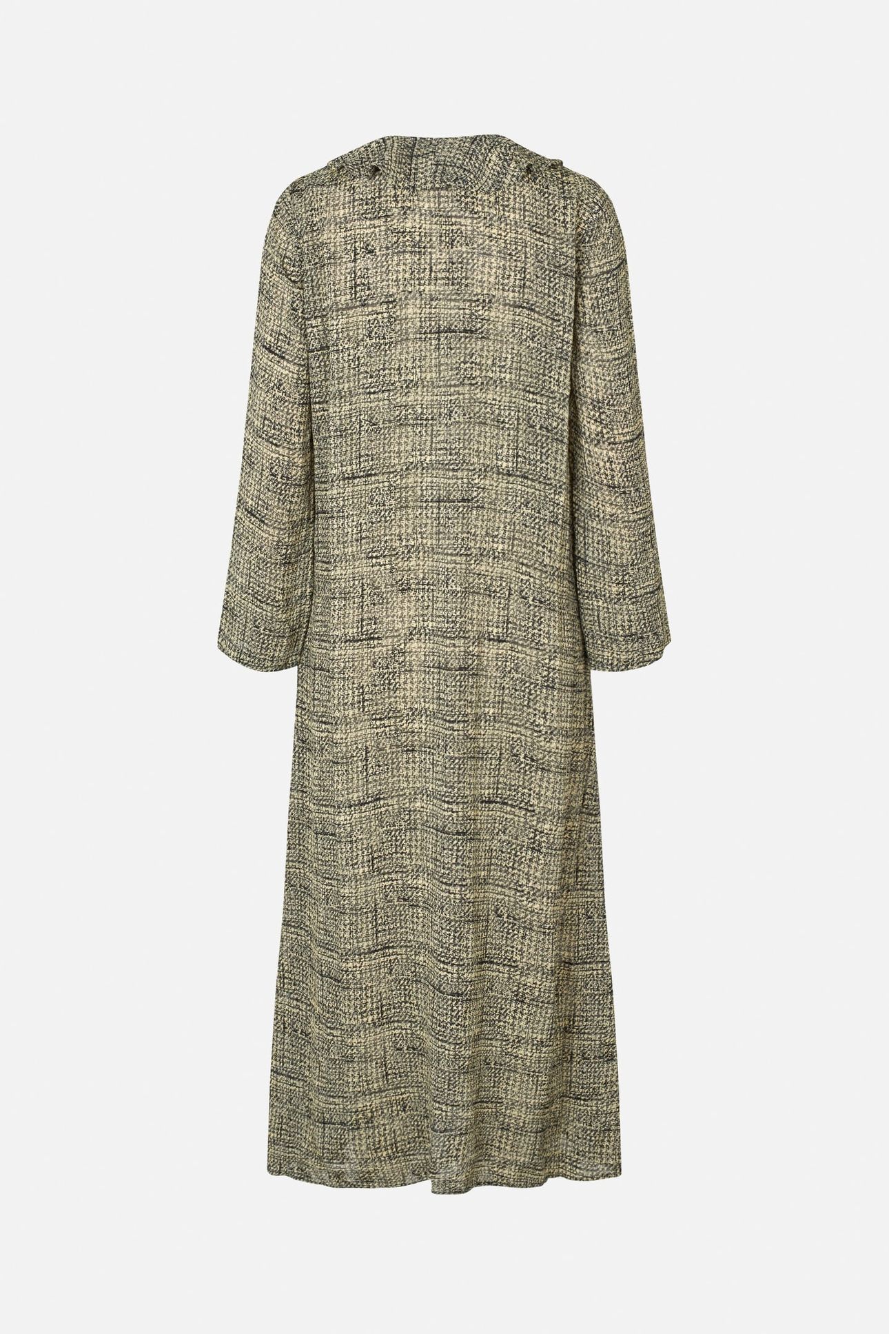 ANNICKEN DRESS YELLOW PRINTED TWILL 4