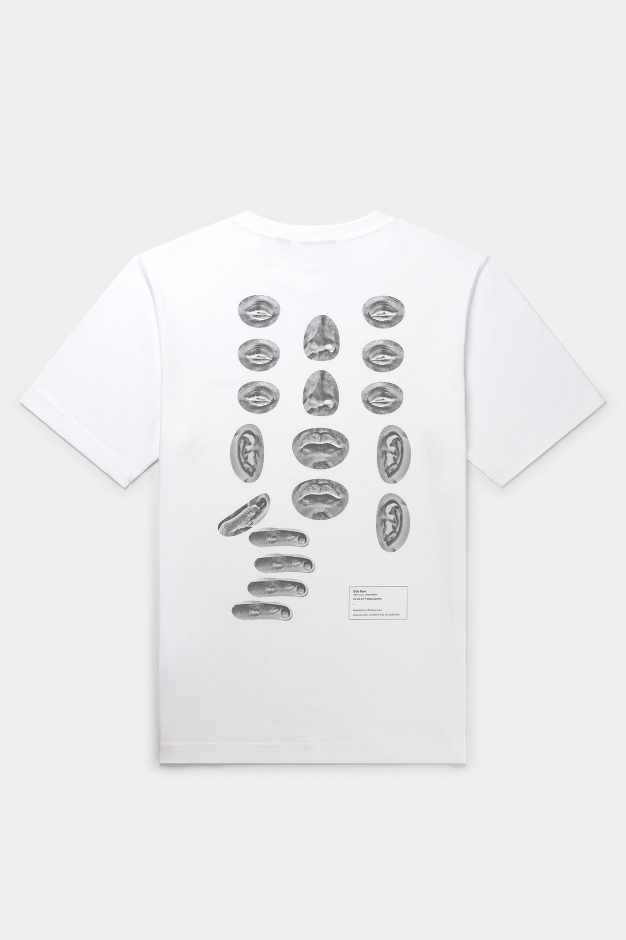 UNISEX WHITE SENSES T-SHIRT WHITE 2
