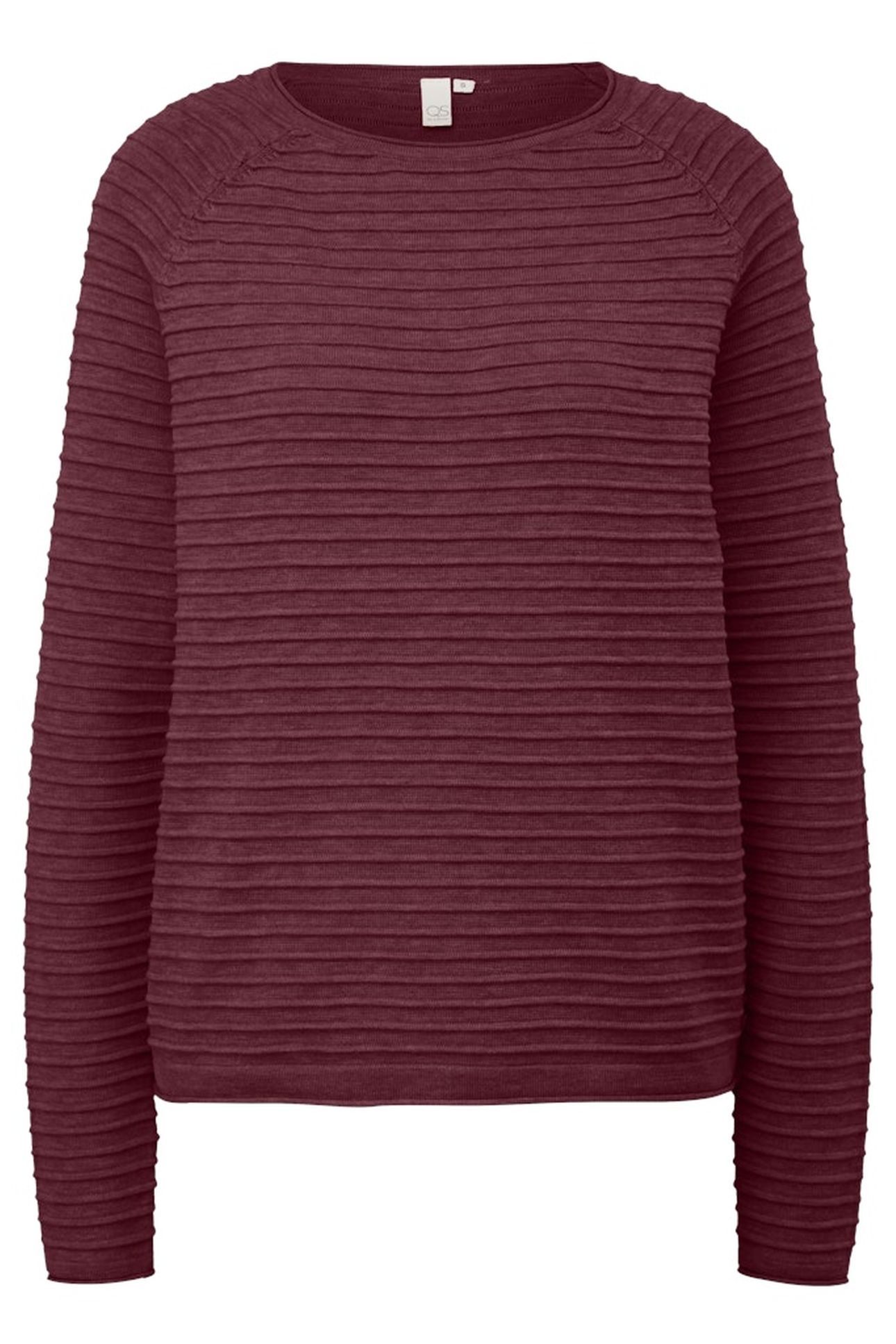 S.OLIVER-QS PULLOVER BURGUNDY 3