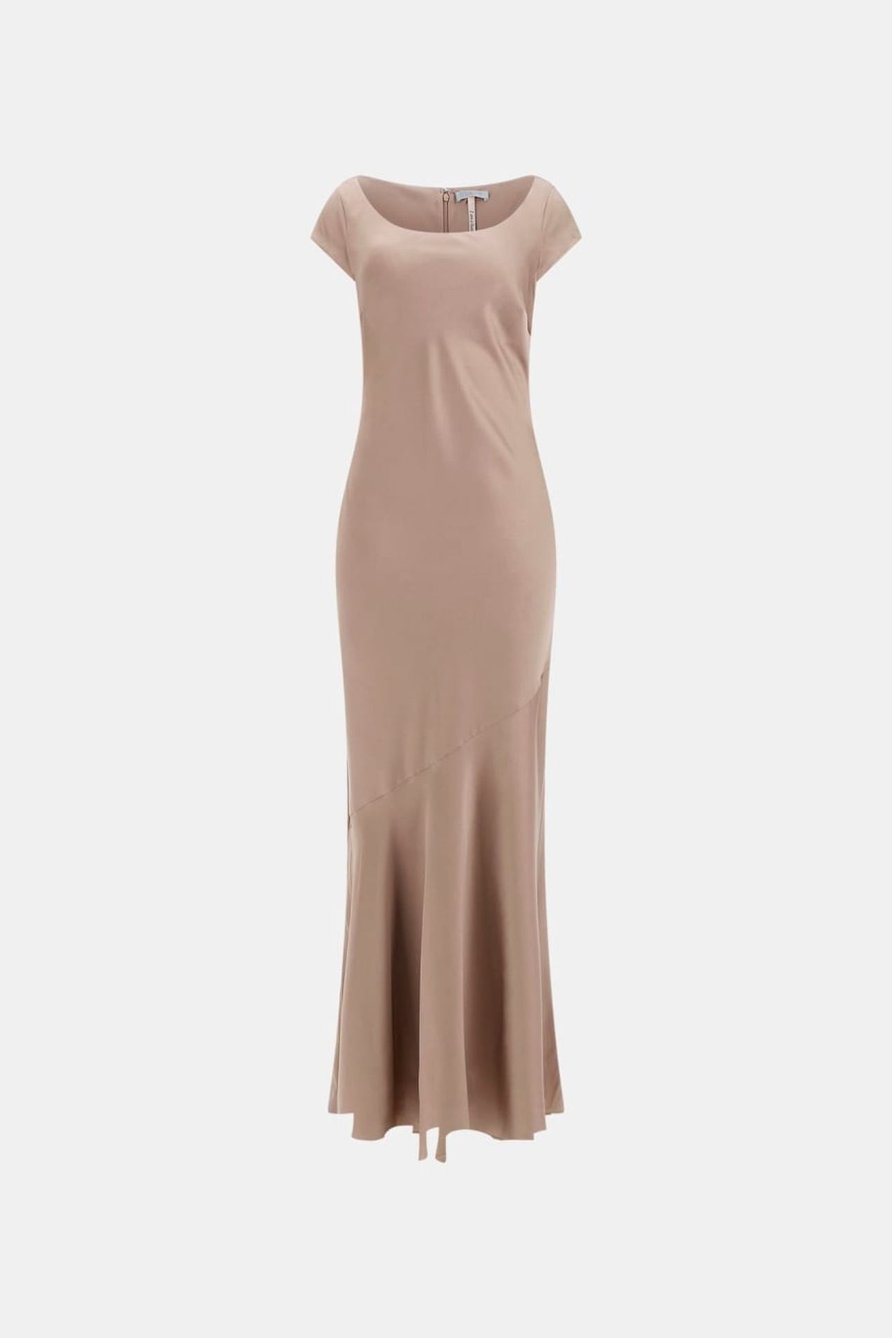 SS SILVANA LONG DRES SILK TAUPE 4