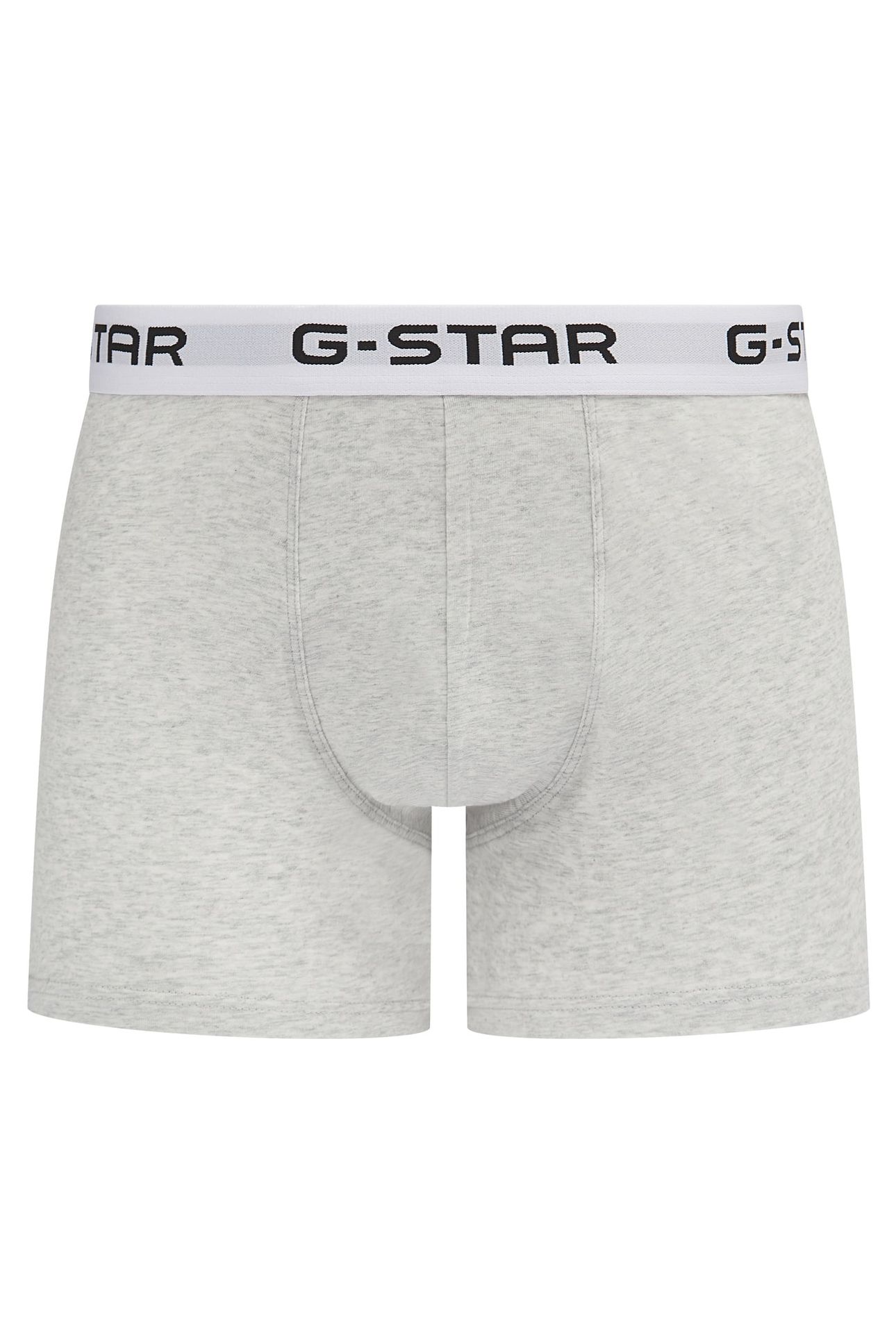 UNDERWEAR ASH 3 PACK TRUNKS BURNISHED/LIGHT GREY MARL/BLUE F 1