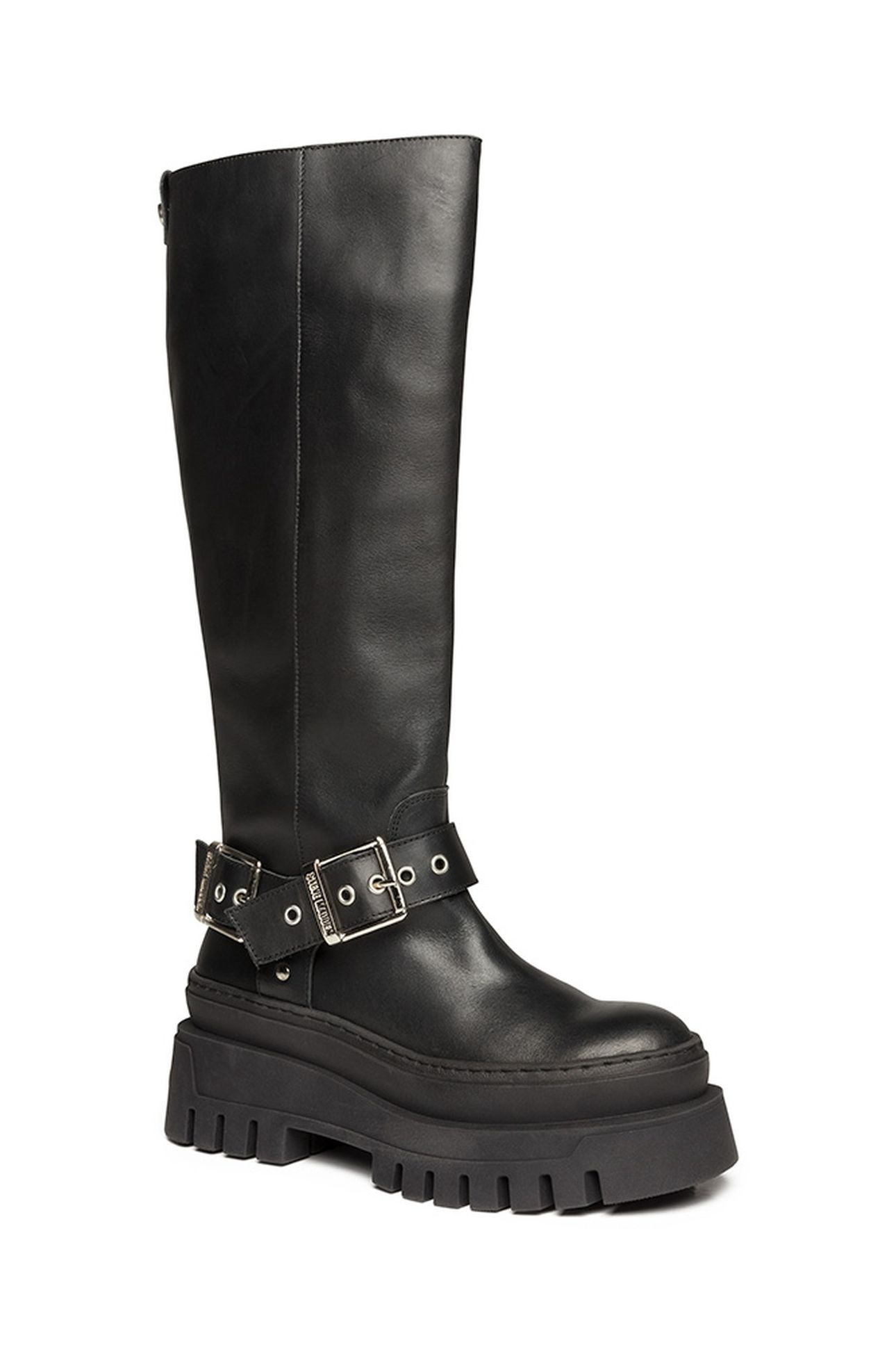 CRUZ BOOTS BLACK LEATHER 2
