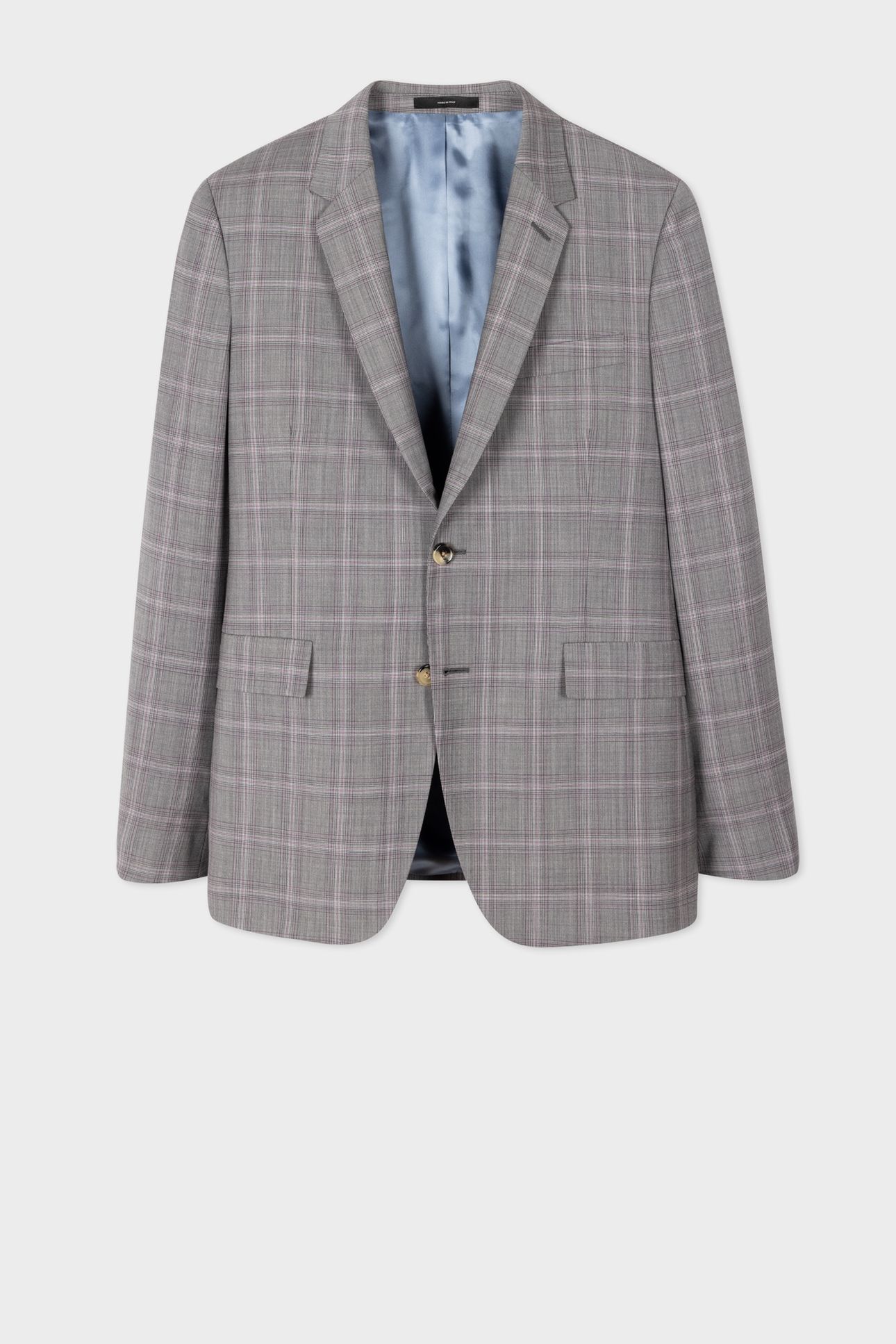 MENS SLIM FIT 2BTN SUIT GREY 2