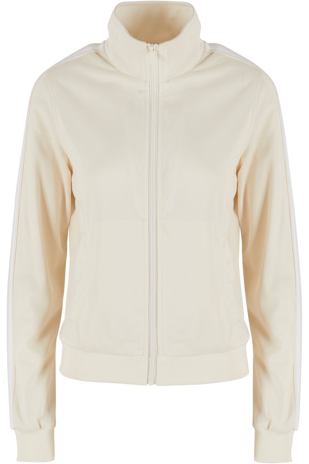 LADIES RETRO TRACK JACKET WHITESAND 5