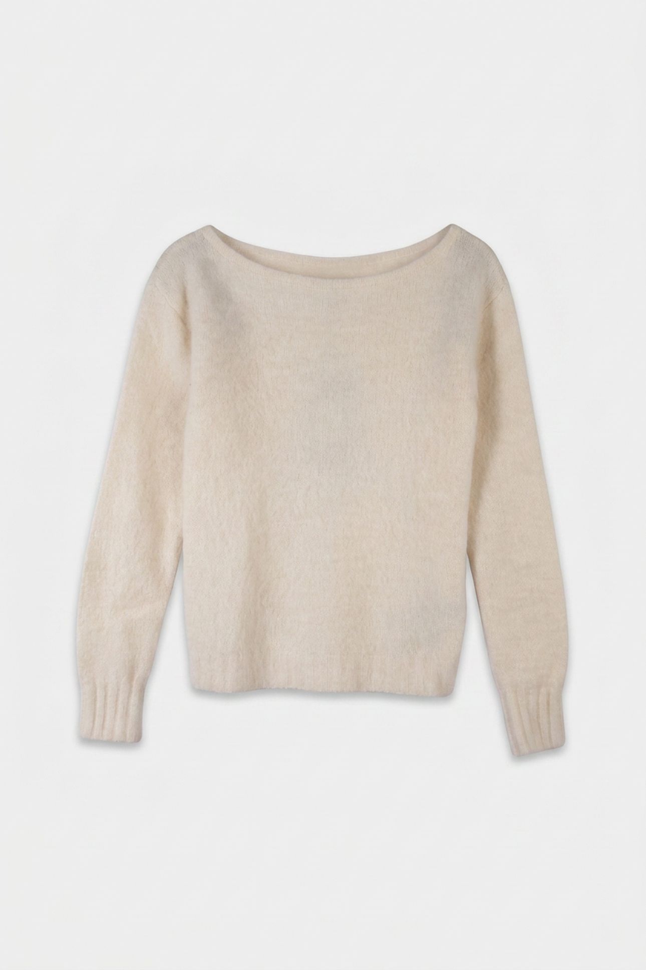 AGNES BOAT NECK TOP MACADAMIA MULTI 3