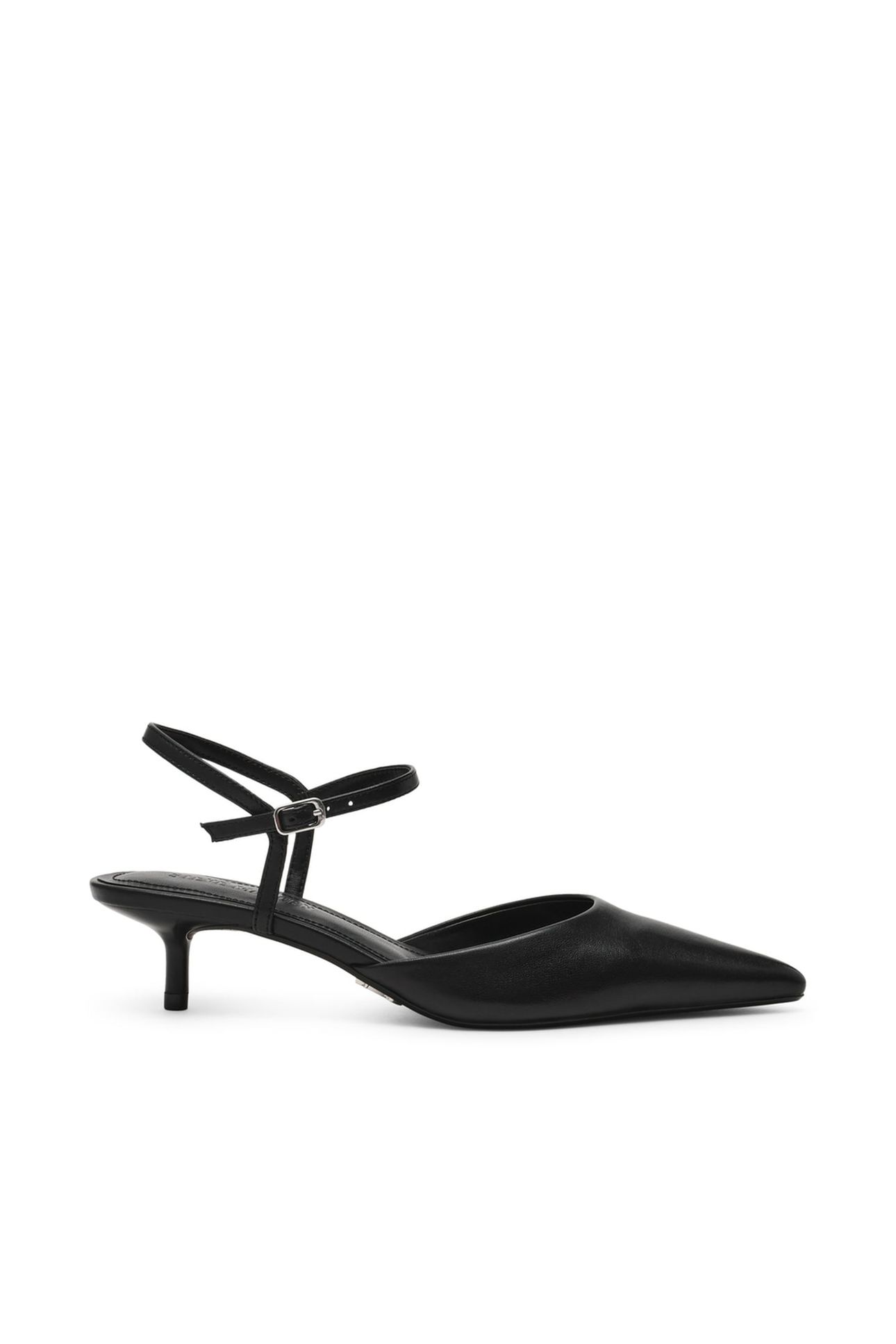ADELAIDE PUMPS BLACK LEATHER 1