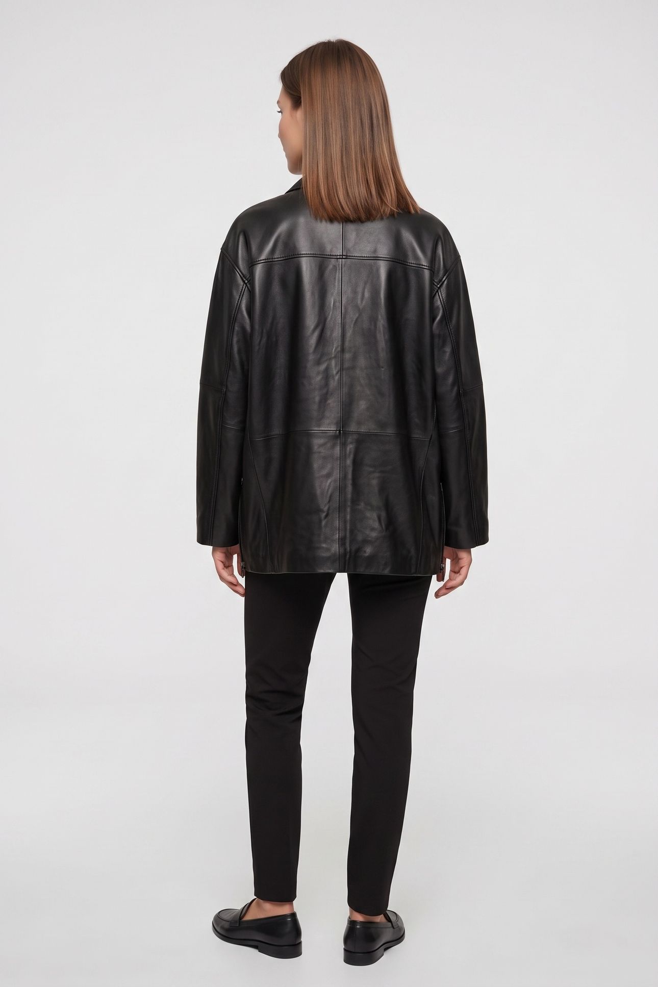 ST SELENA LEATHER JACKET BLACK 2