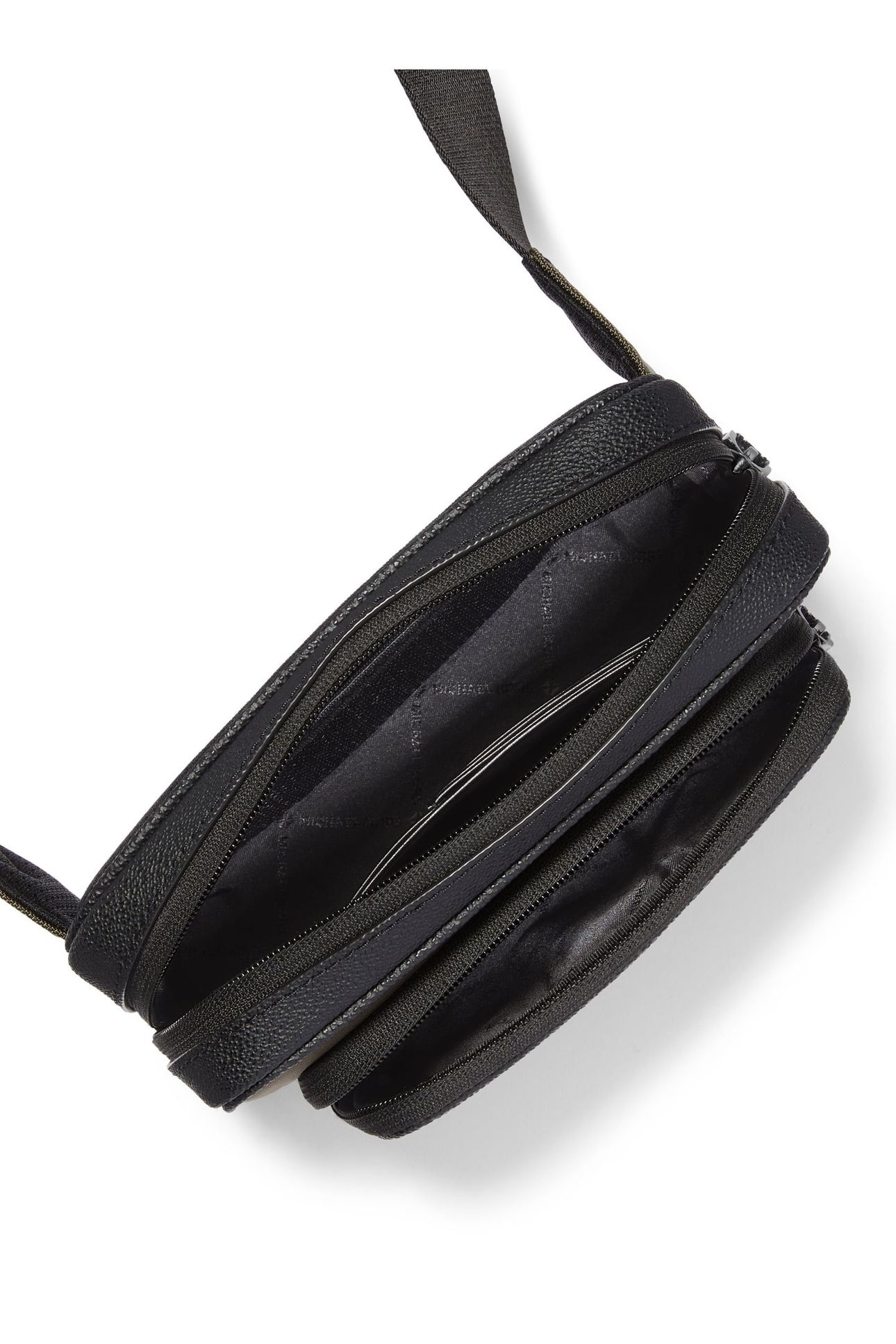 DOUBLE ZIP BELT BAG OLIVE 2