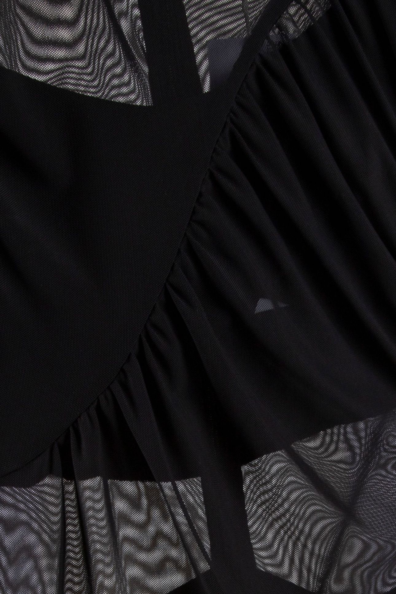SS GRACEY MESH DRESS JET BLACK A996 4