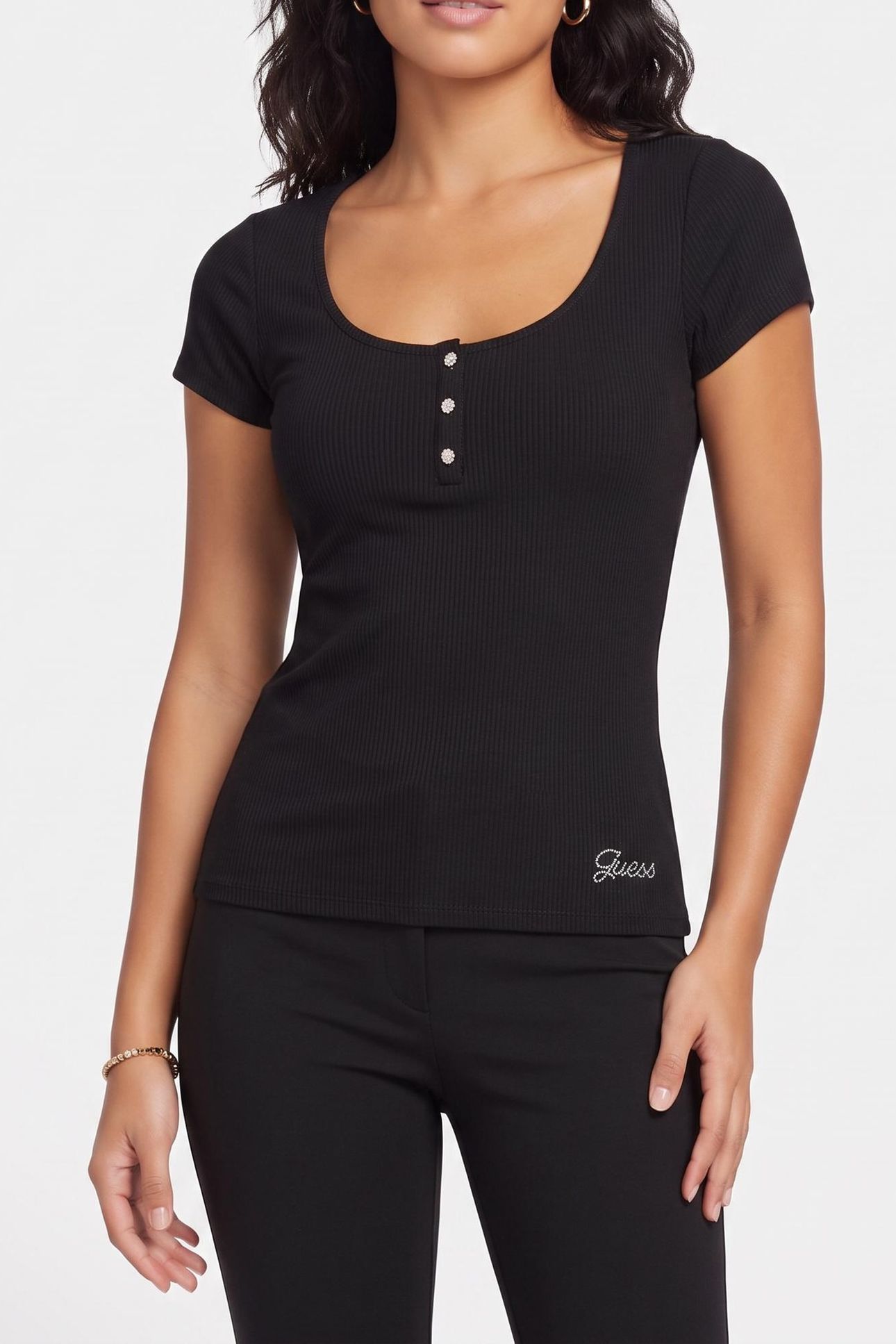 SS KARLEE JEWEL BTN JET BLACK A996 1