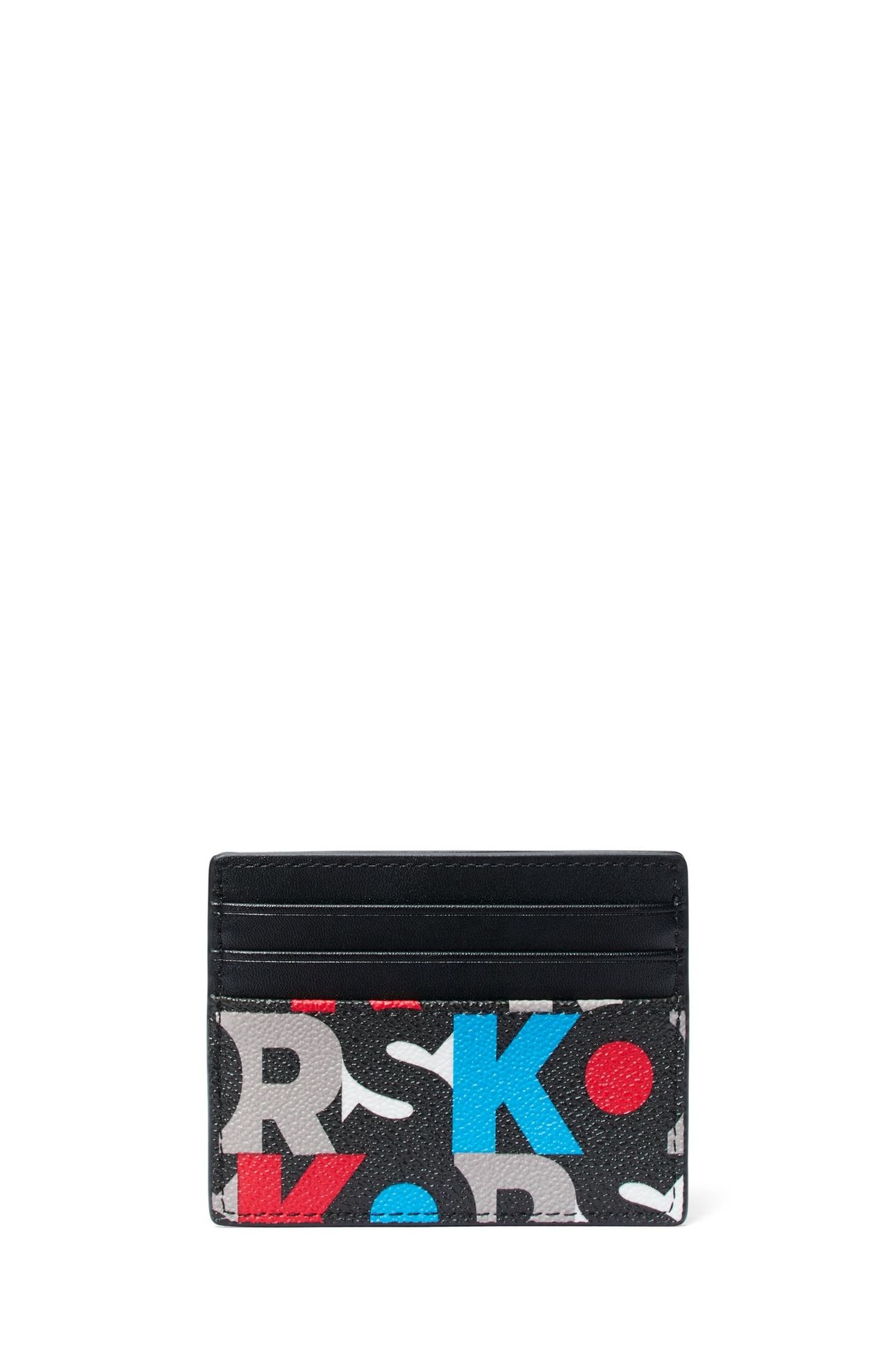 TALL CARD CASE RED MULTI 2