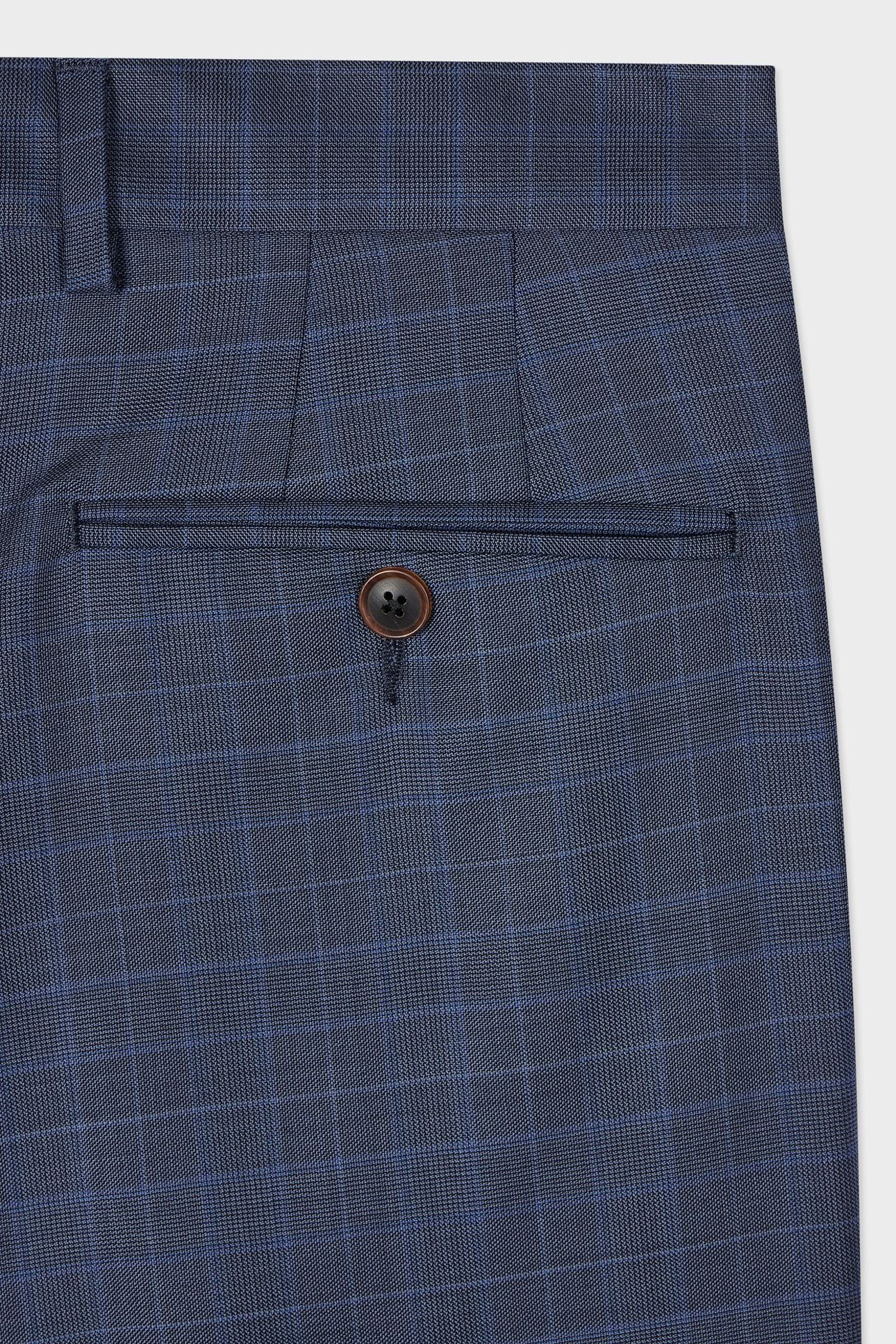 MENS 2 BUTTON SUIT INKY BLUE 8