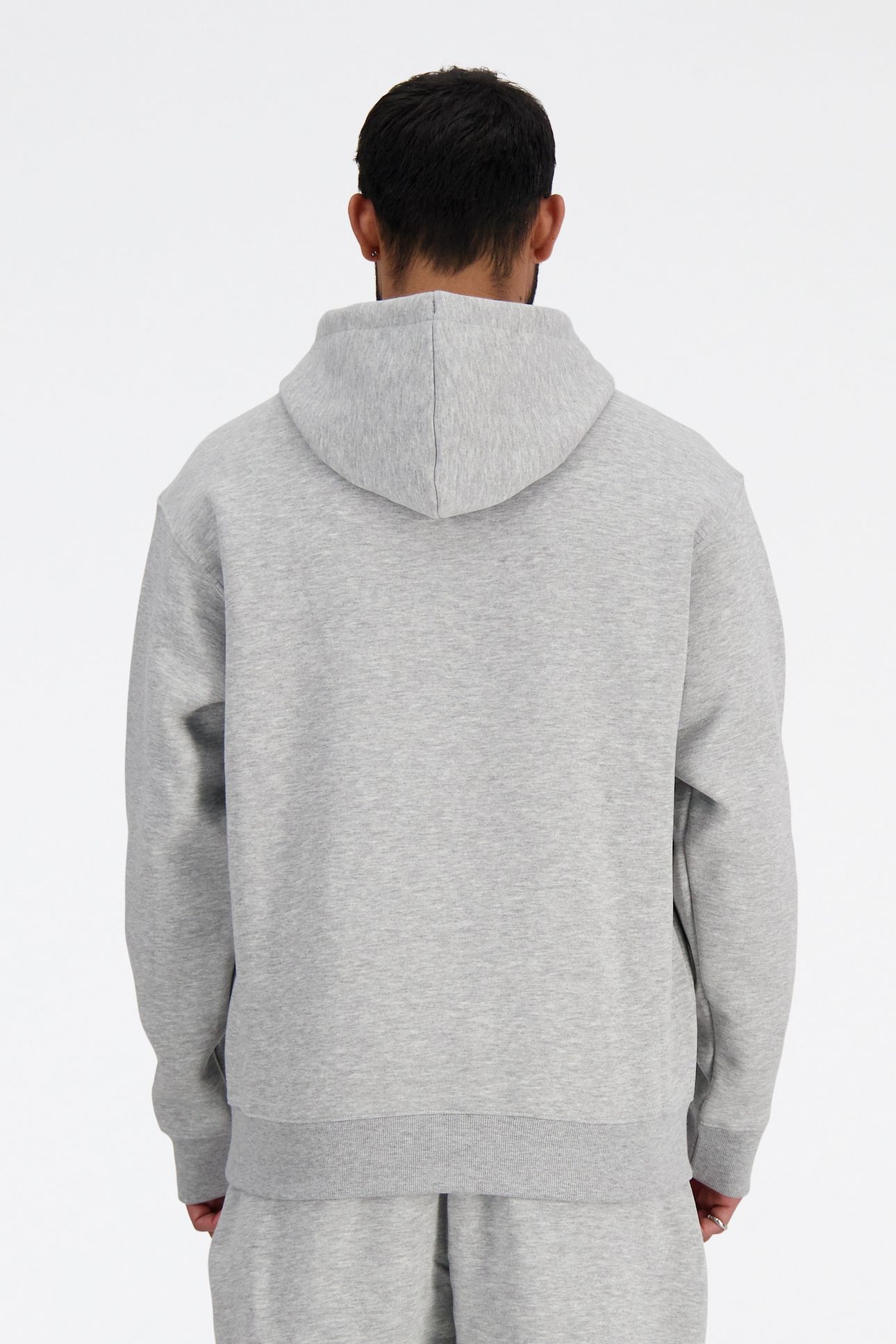 SPORT ESSENTIALS FLEECE HOODIE ATHLETIC GREY 2