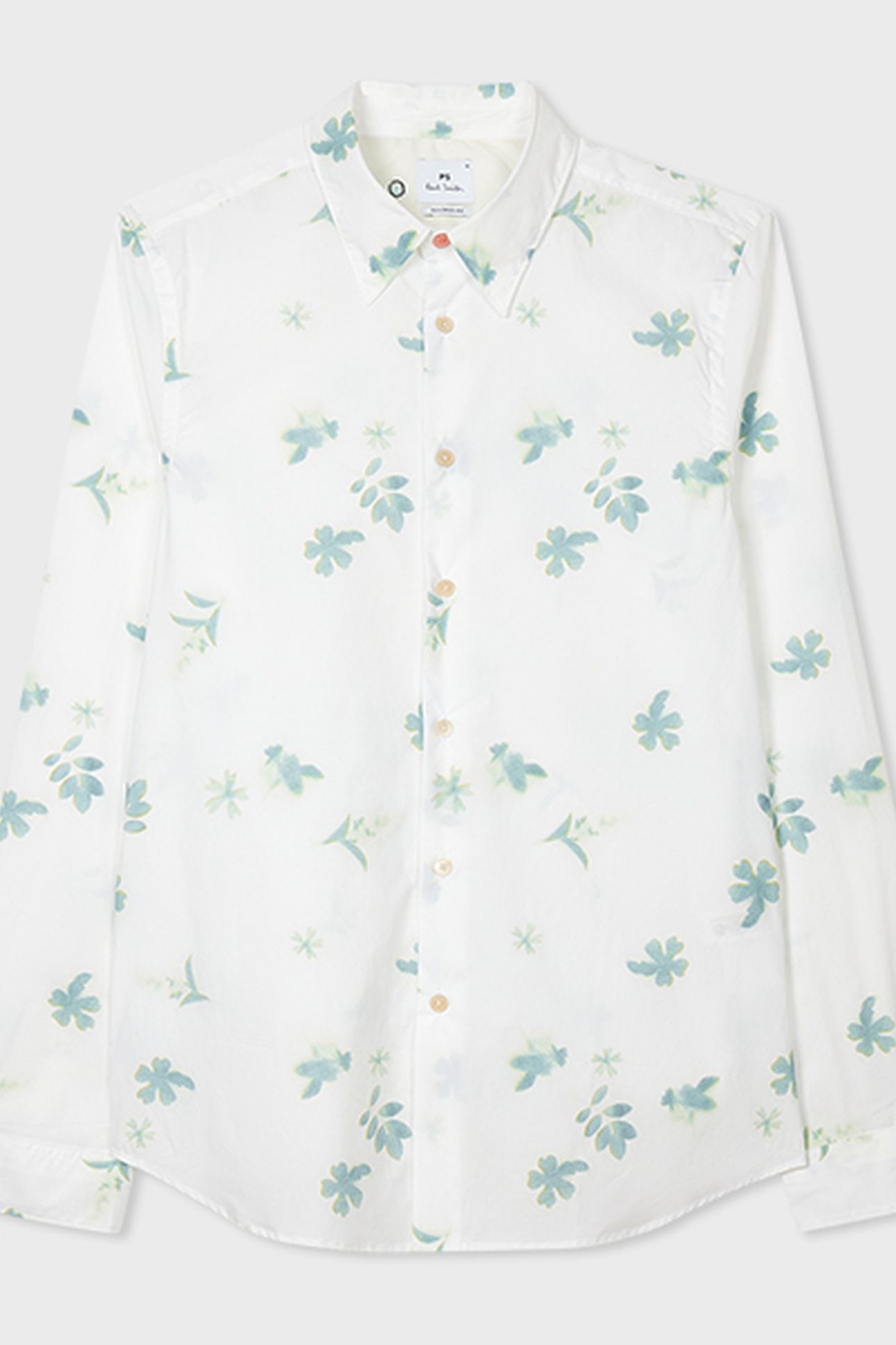 MENS LS TAILORED FIT SHIRT WHITE 2
