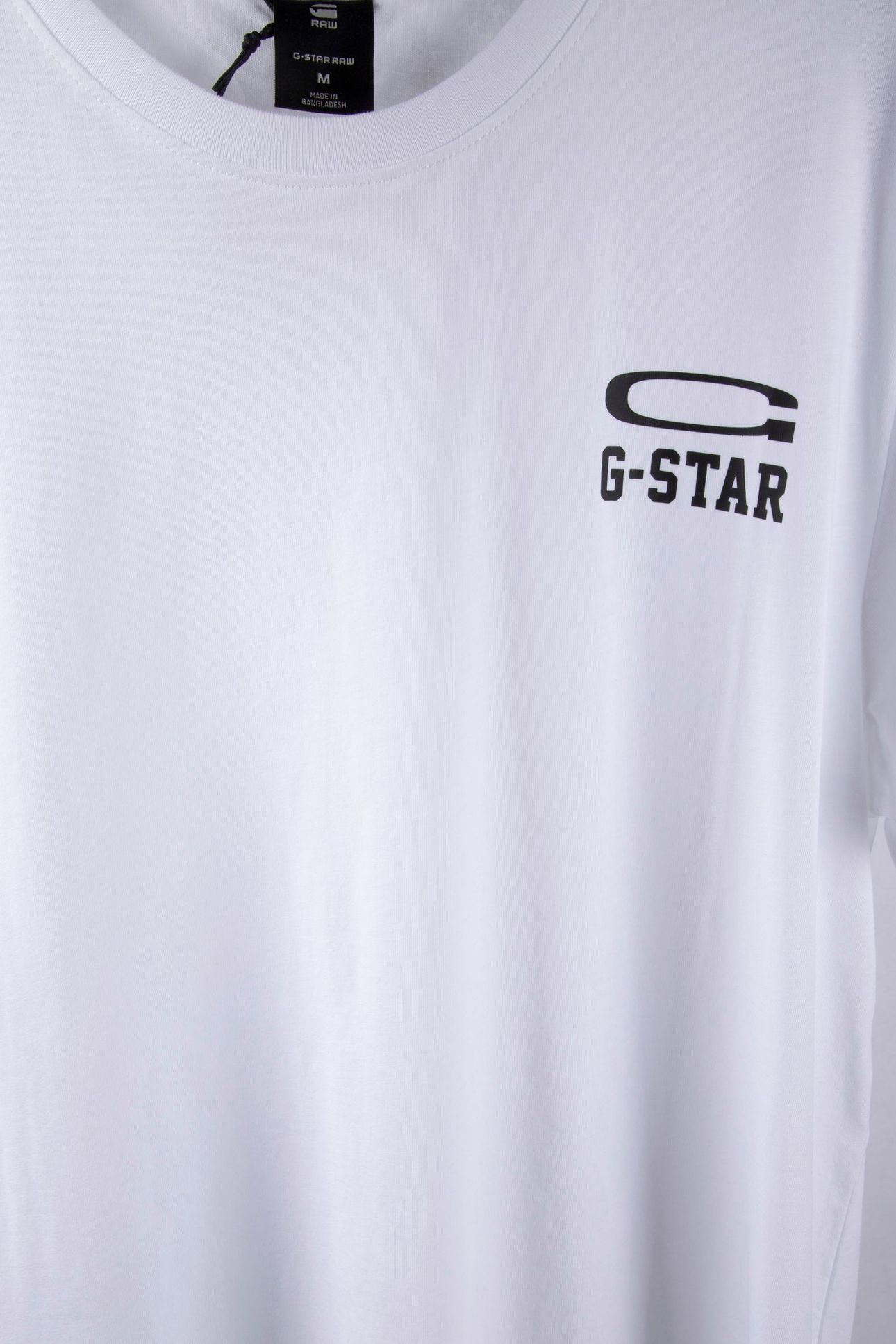 CHEST LOGO T-SHIRT WHITE 4