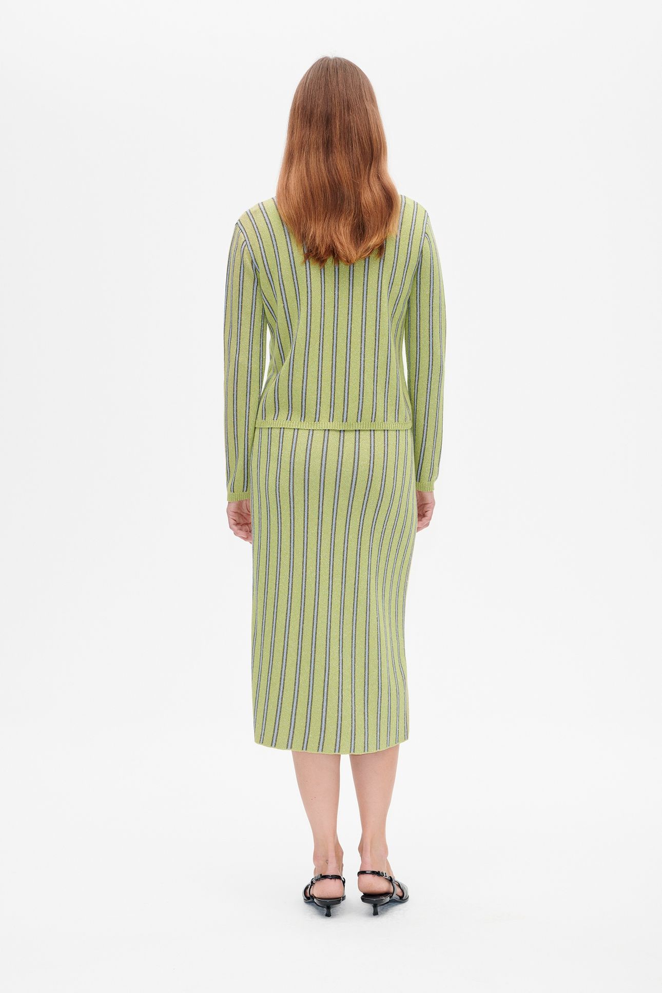 CILIA SKIRT LUX DARK CITRON 3