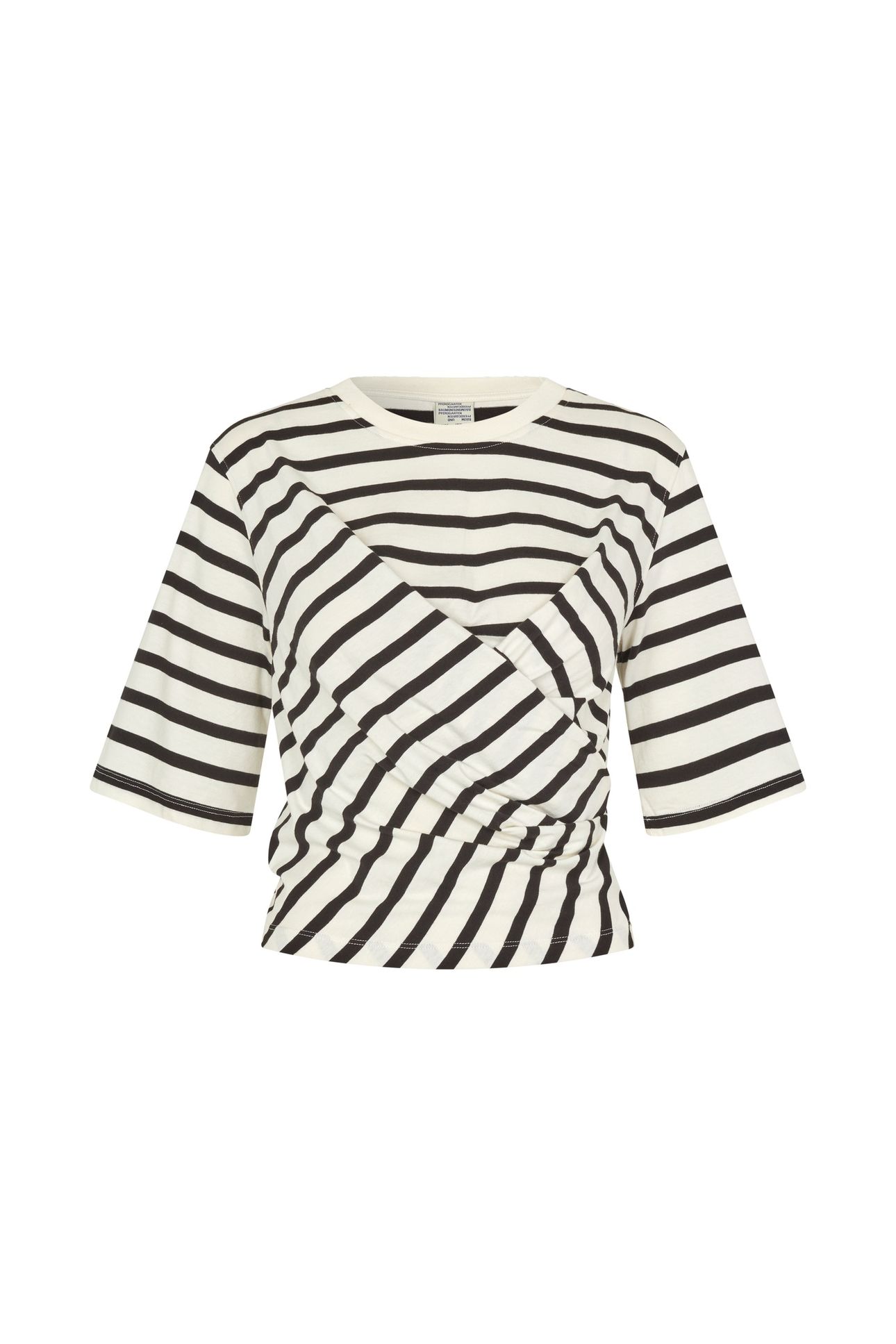 JALYA TOP BLACK WHISPER STRIPE 5