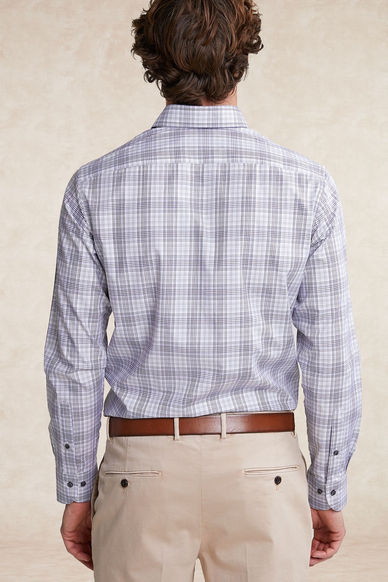 CUSTOM FIT CHECKED SHIRT MULTI 2