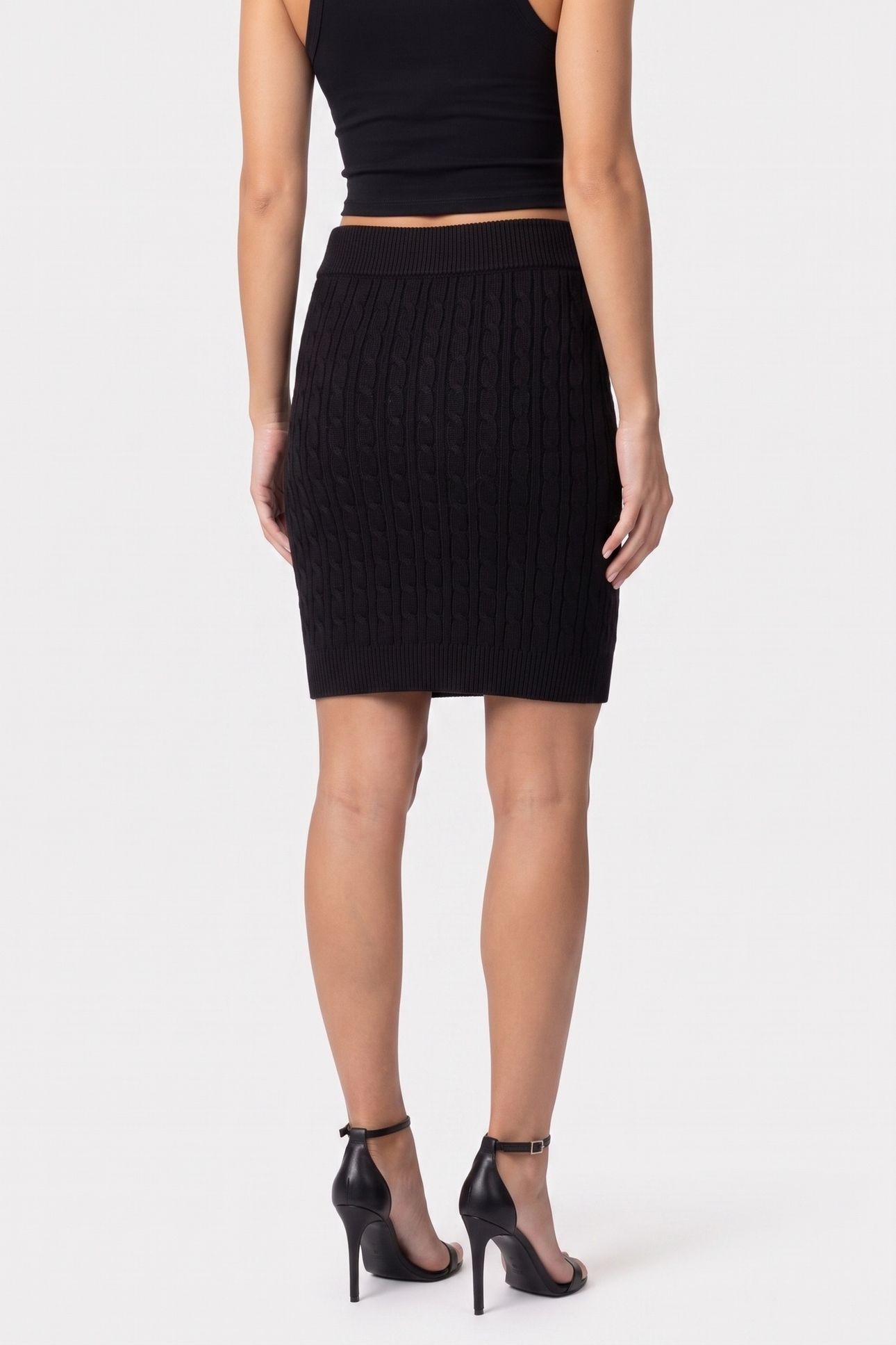 SIENNA SKIRT SWTR JET BLACK A996 2