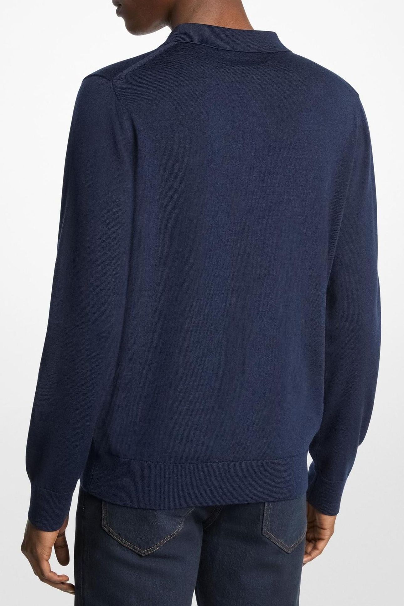 MERINO LS POLO MIDNIGHT 2