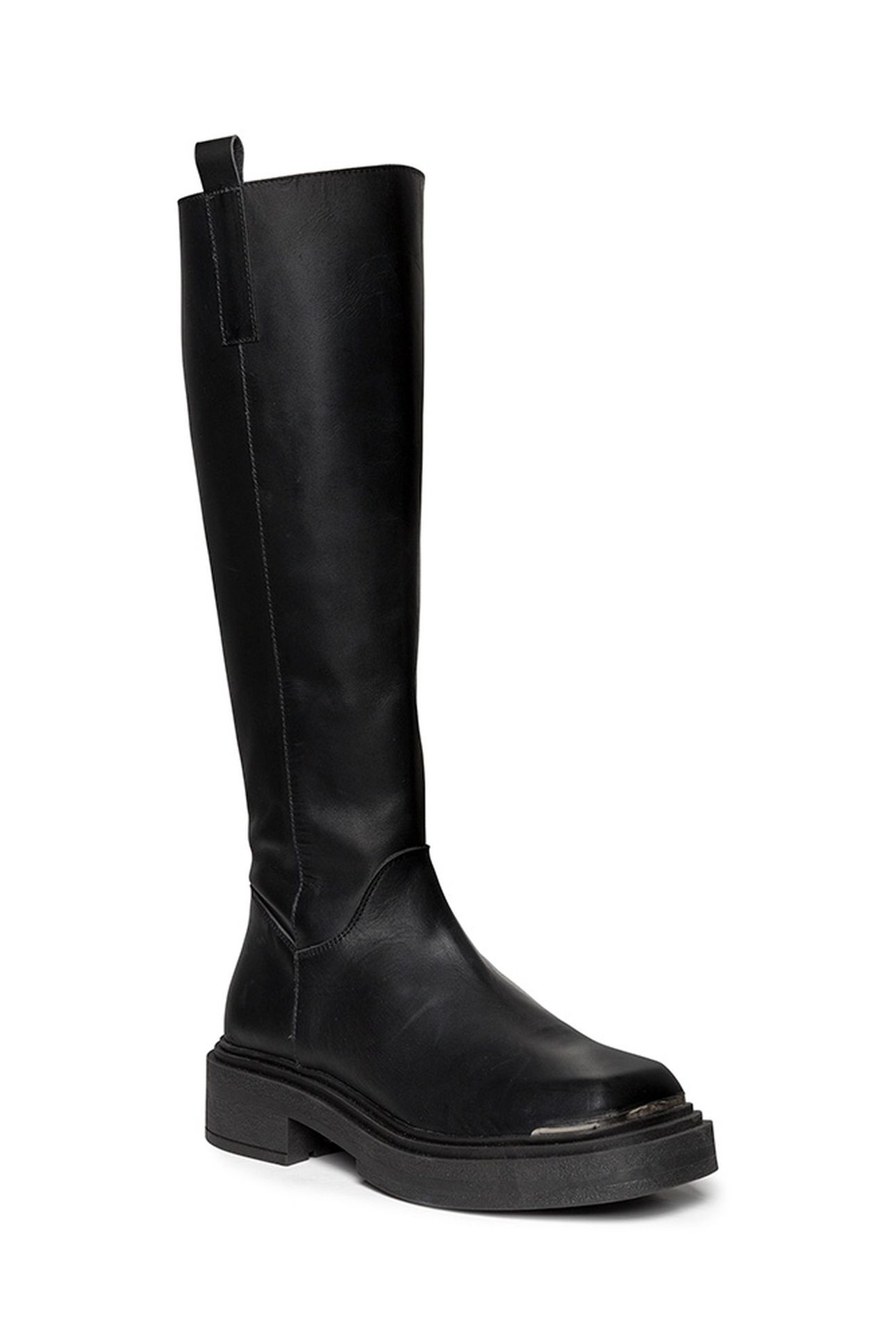 CONSTANCE BOOTS BLACK LEATHER 2