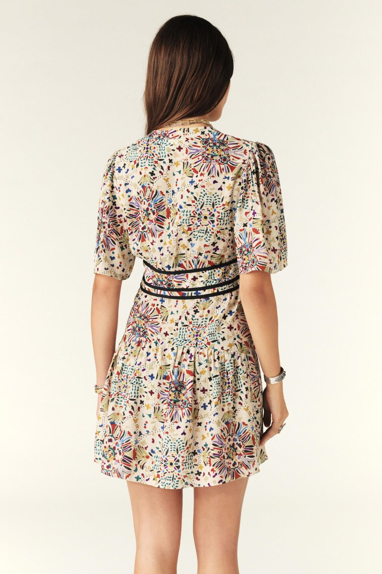 MINI DRESS BEIGE 2