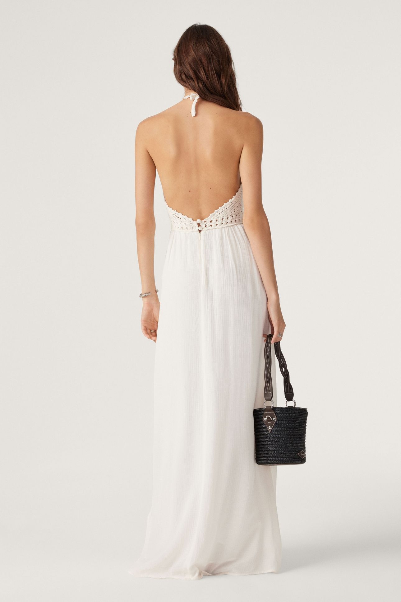 LONG DRESS ECRU 2