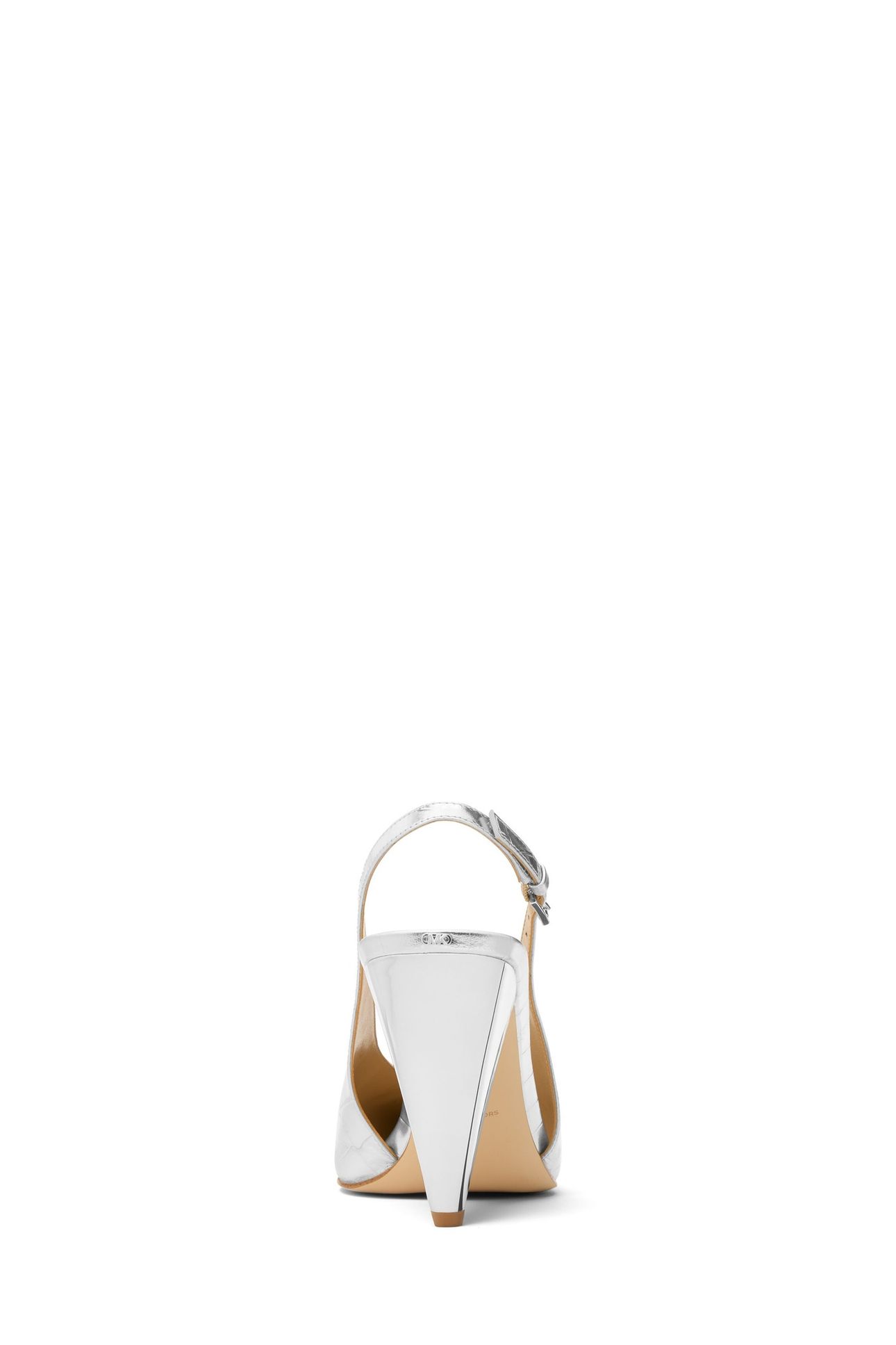 ELECTRA SLING PUMP SILVER 3
