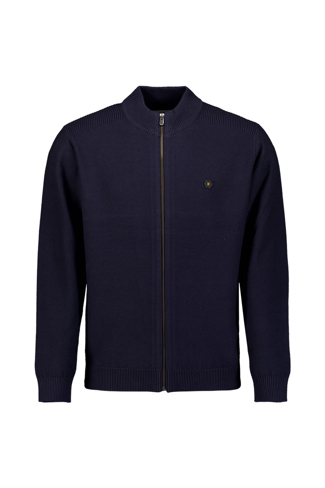 PULLOVER FULL ZIP SHOULDER DETAIL DARK NIGHT 5