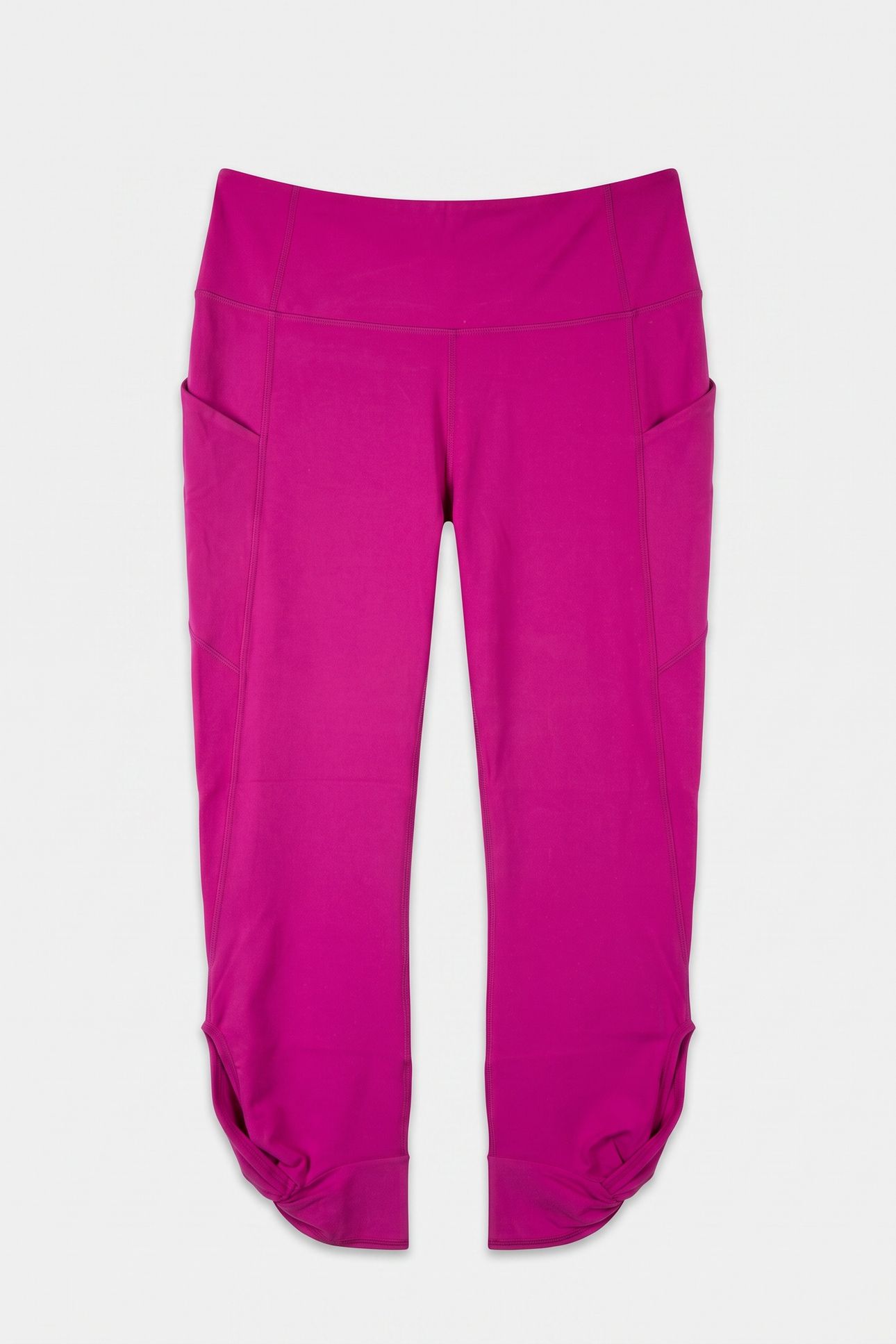 OASIS HIGH-WAISTED TWIST 7/8 LEGGING VERY BERRY 4