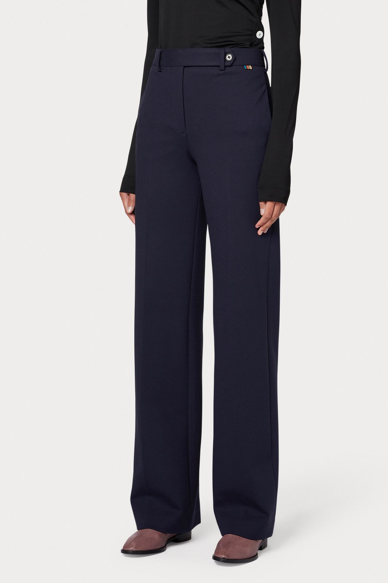 WOMENS TROUSERS VERY DARK NAVY 4