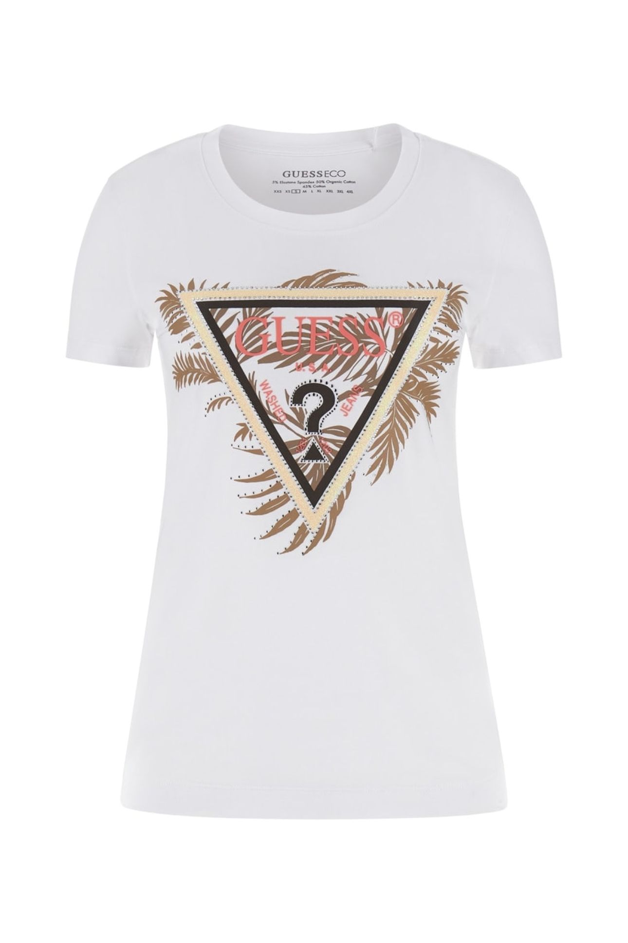 CN SS TRIANGLE PALM PURE WHITE 7