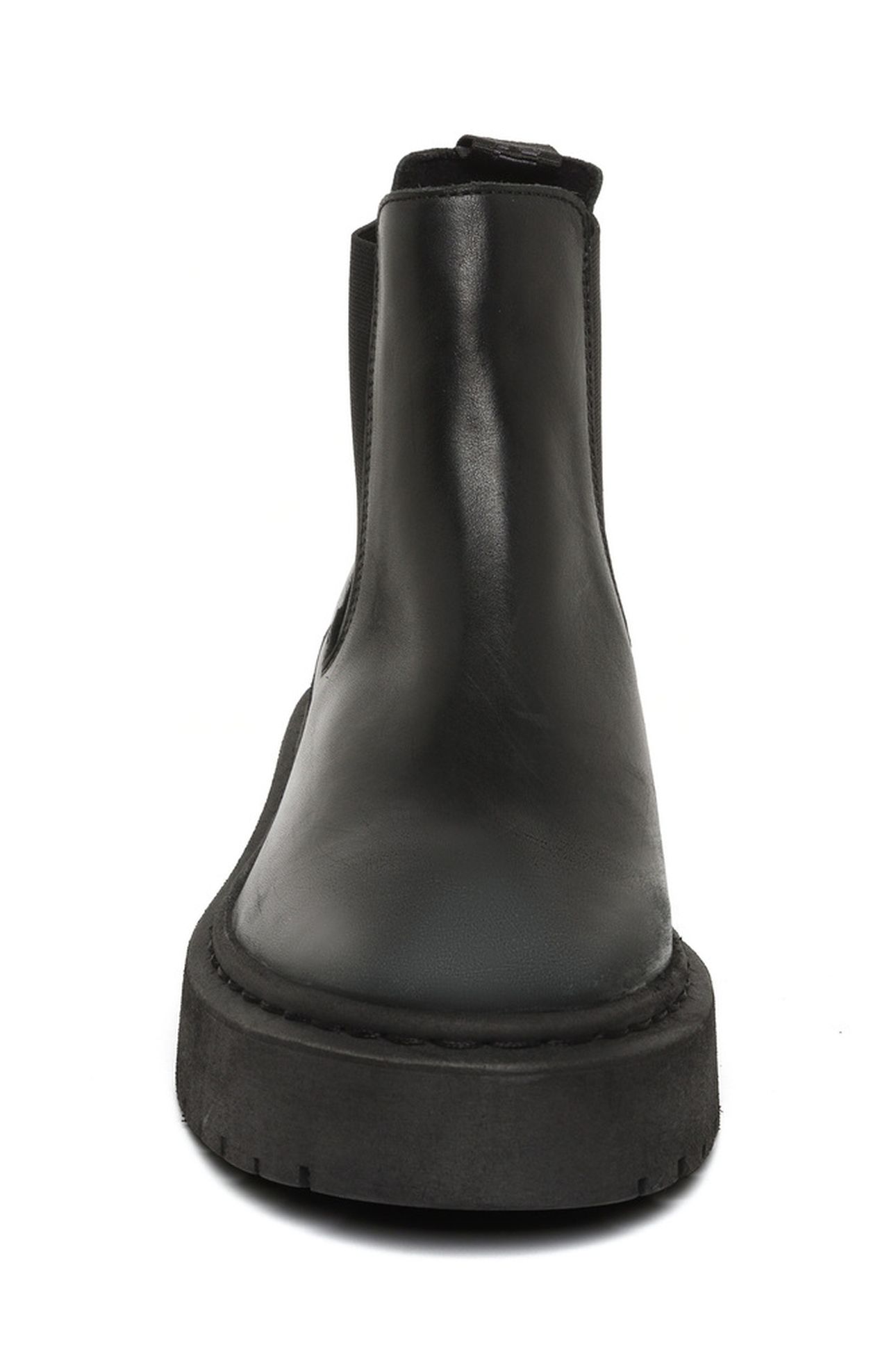 GLENNIS BOOTIES BLACK LEATHER 3