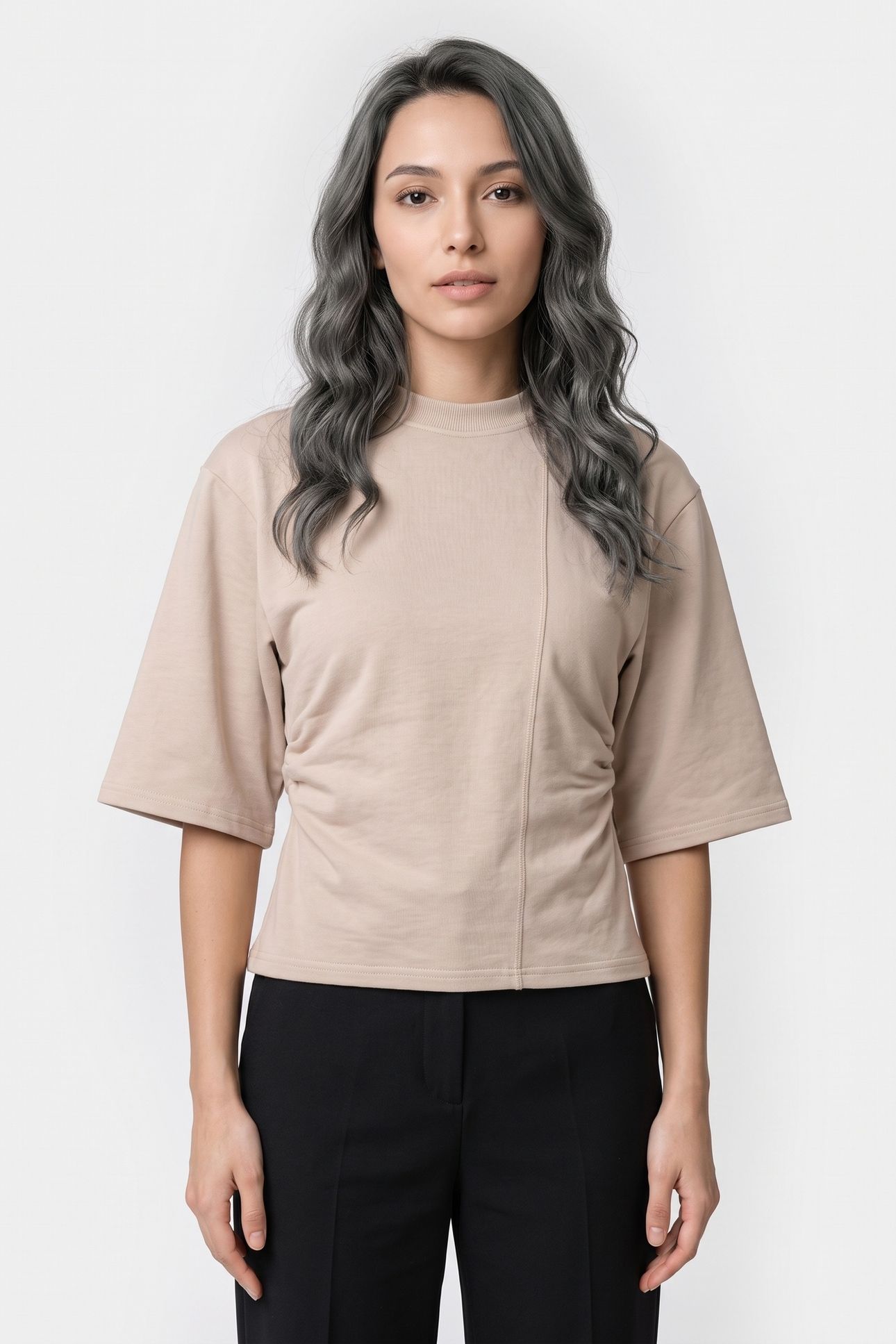 ST SASHA TOP BEIGE 1