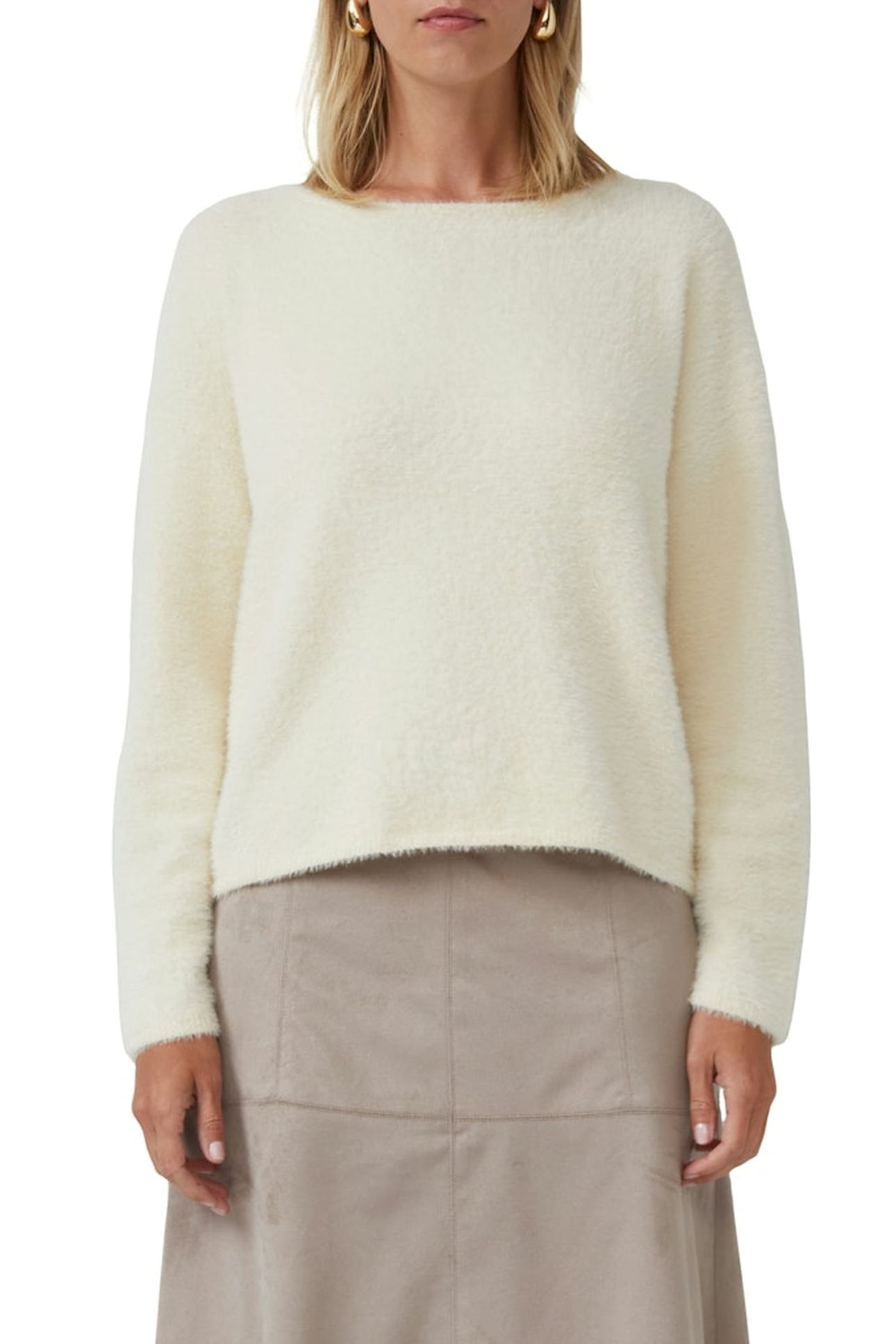 S.OLIVER PULLOVER BEIGE 1