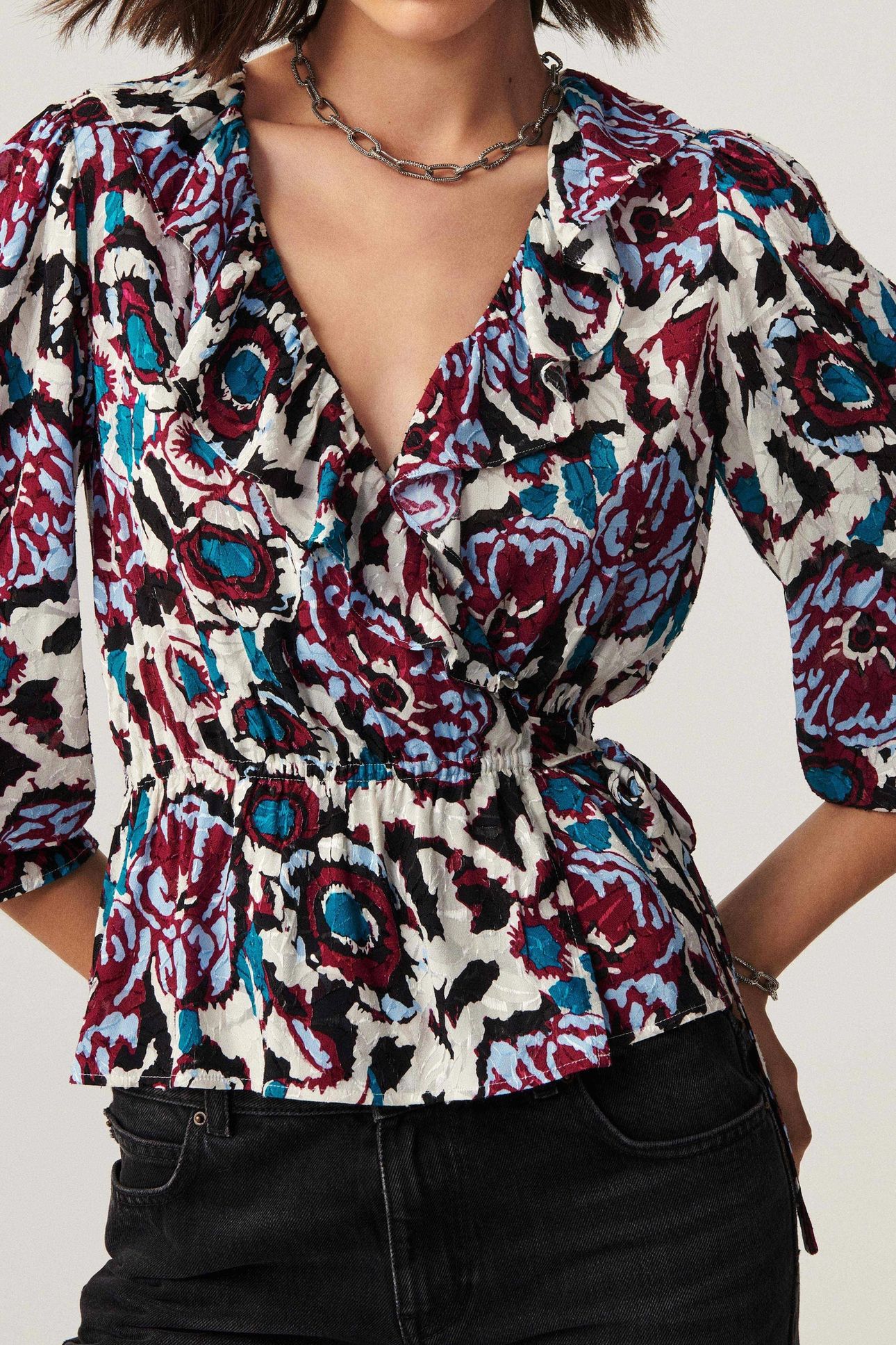 LONG SLEEVES TOP ECRU 1