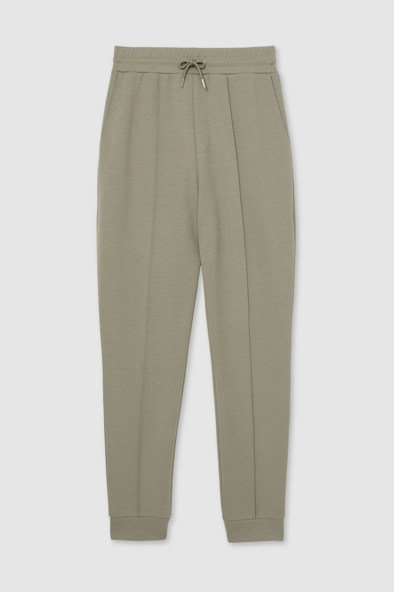 INTERLOCK DRAWSTRING JOGGER SAGE 4