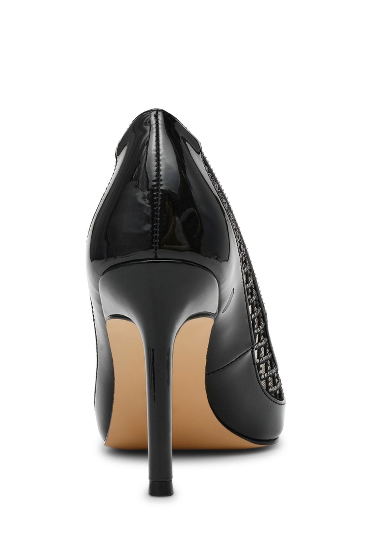 SAXXON PUMPS BLACK PATENT 4