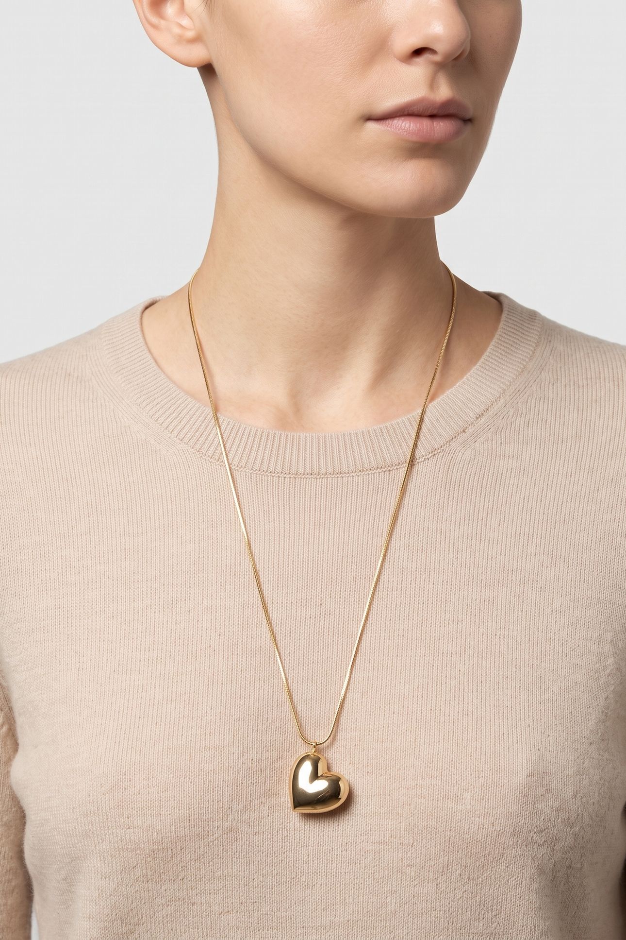 P KOURTNEY LONG NECKLACE GOLD 1