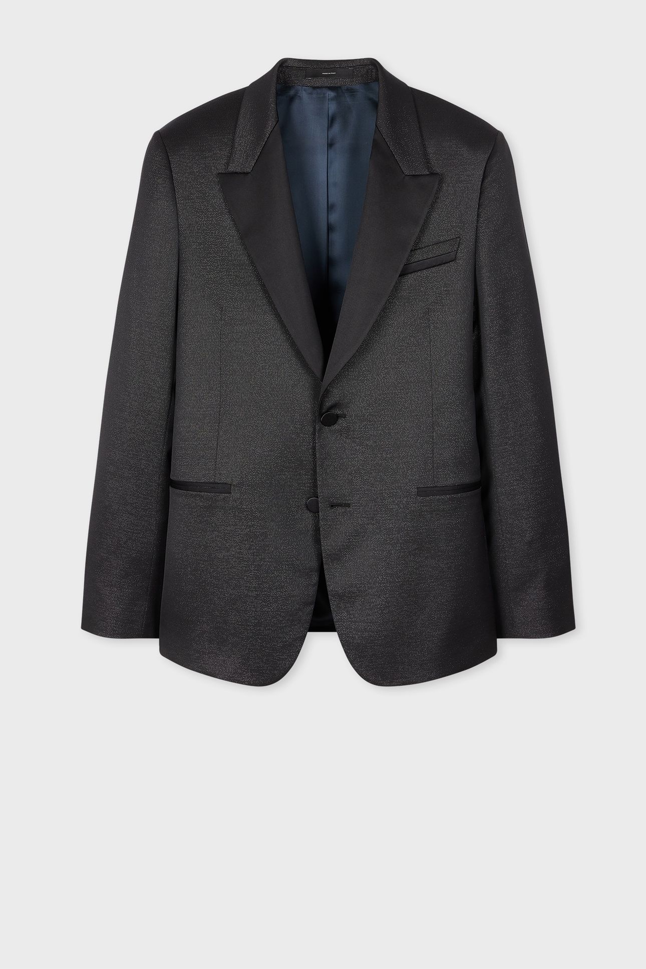 MENS 2 BUTTON JACKET BLACK 5