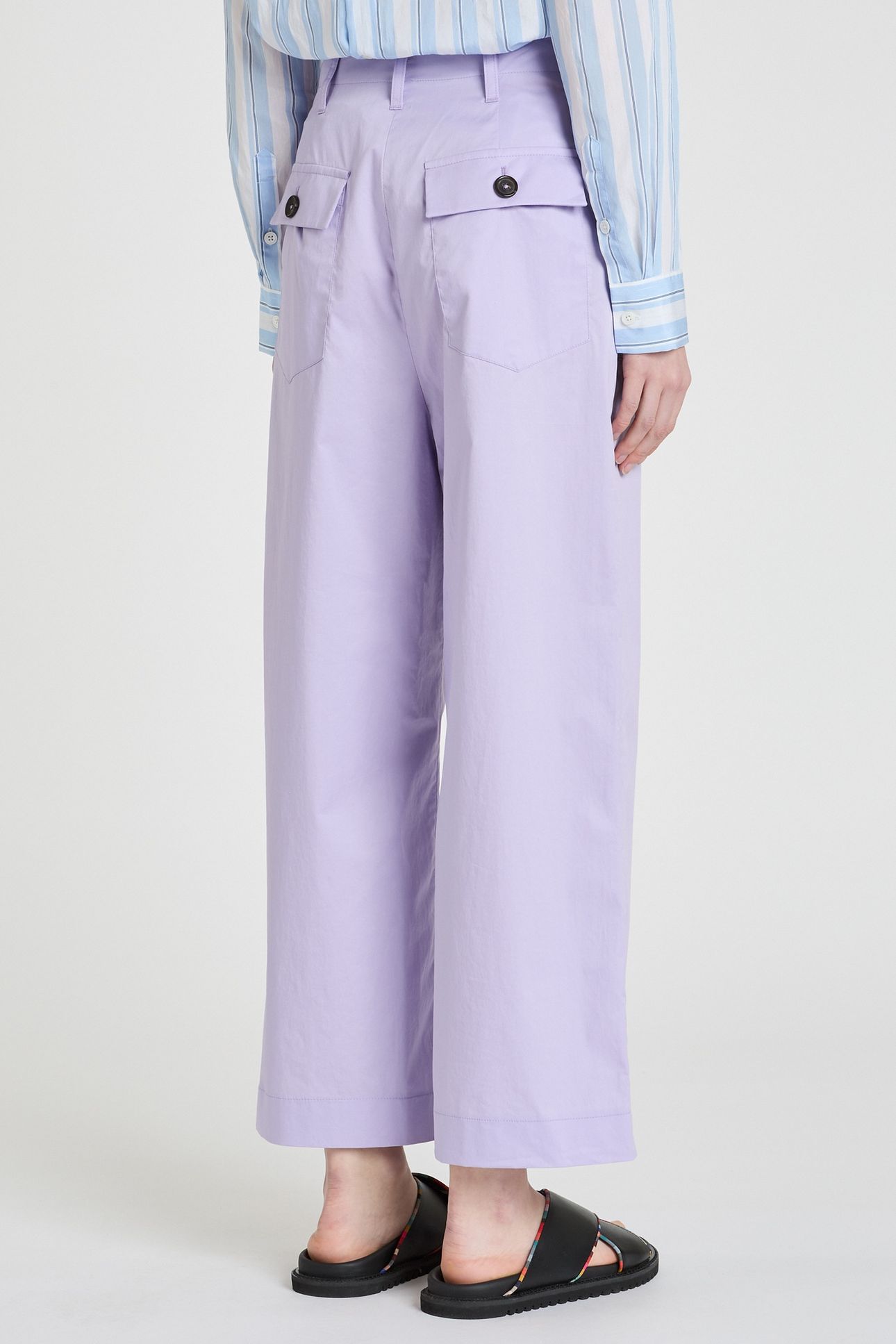 WOMENS TROUSERS LILAC 2